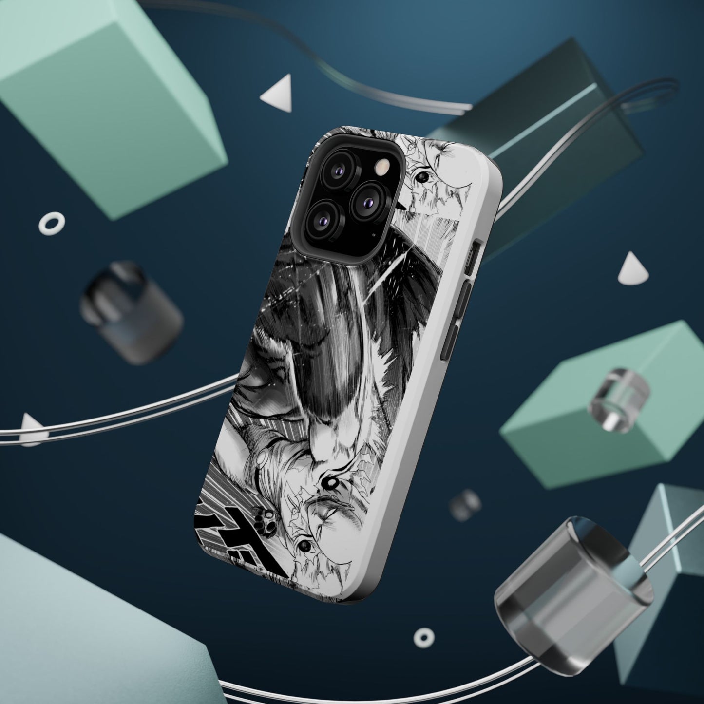 one punch Manga Panel Phone Case | Magnetic Impact-Resistant Case