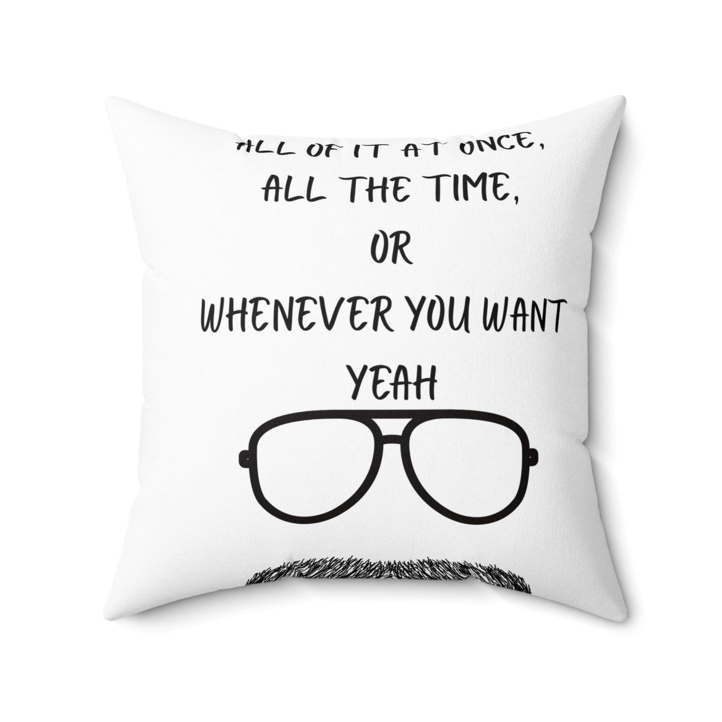 Birthday Do It Lady  Humor Square Pillow | Do It Lady! Funny Gift, Decorative Throw Pillow, Sofa Cushion, Birthday Decor, Gift for Her