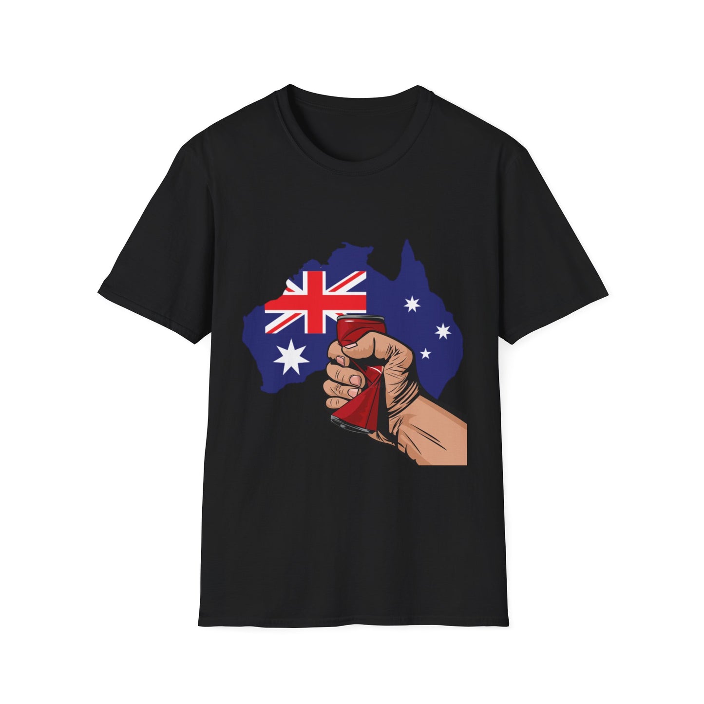 Australia Fist Flag T-Shirt — Patriotic Aussie Pride Tee