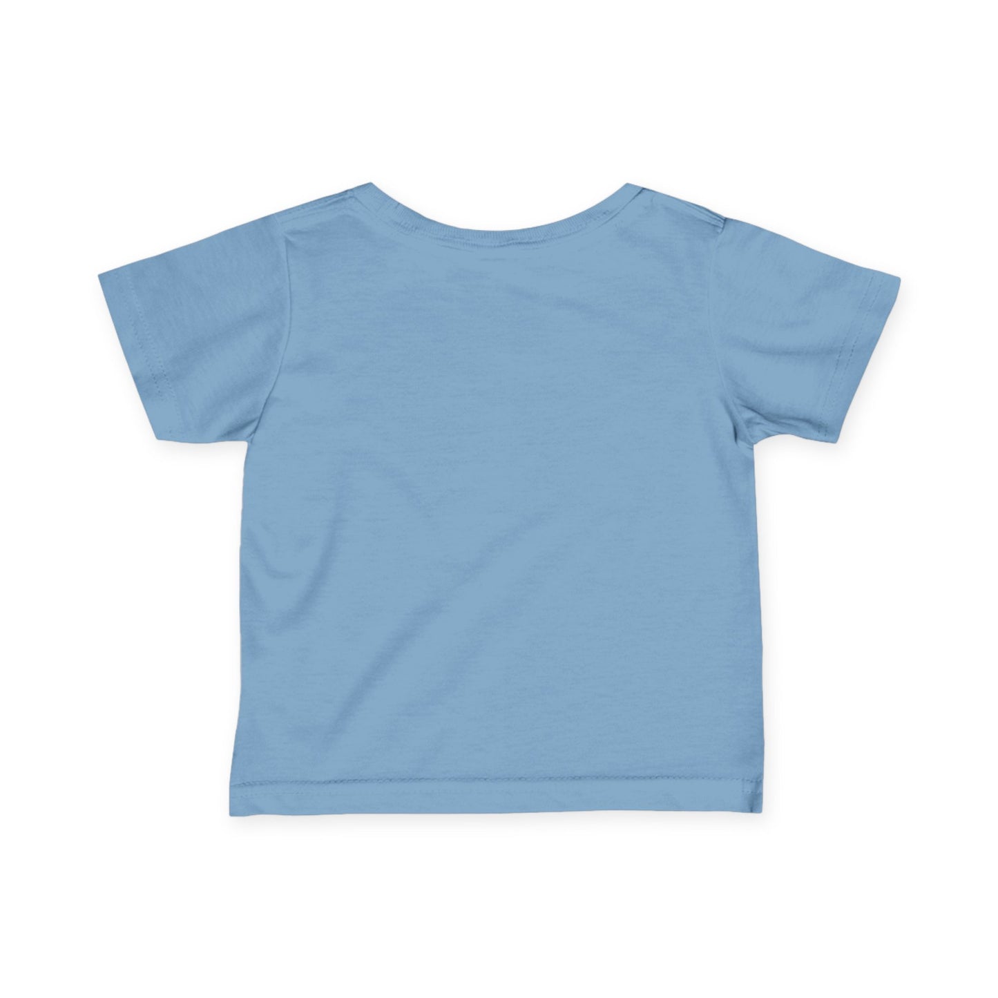 Blue Cute Monster Infant Tee | Cartoon Monster Graphic, Playful Kids Shirt