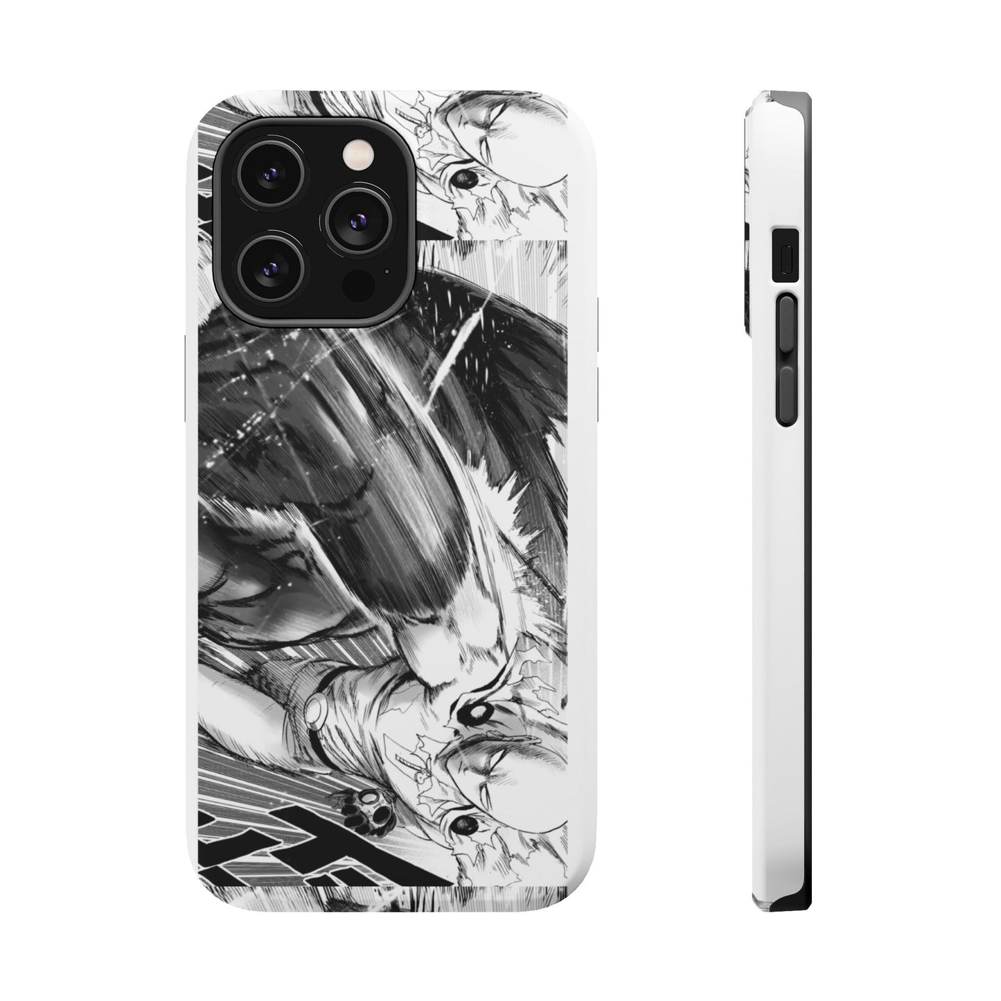 one punch Manga Panel Phone Case | Magnetic Impact-Resistant Case