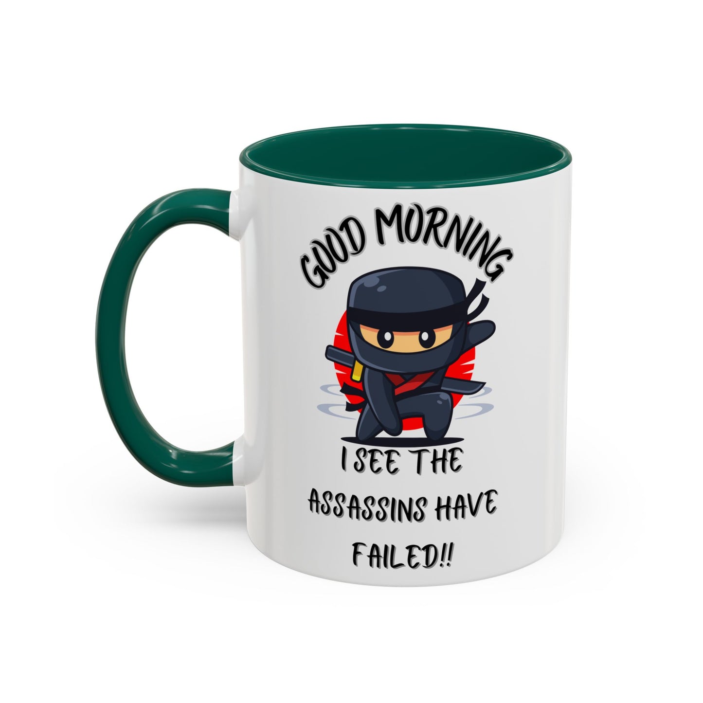 Colourful Assassins have failed Coffee Mug, 11oz15oz, Funny