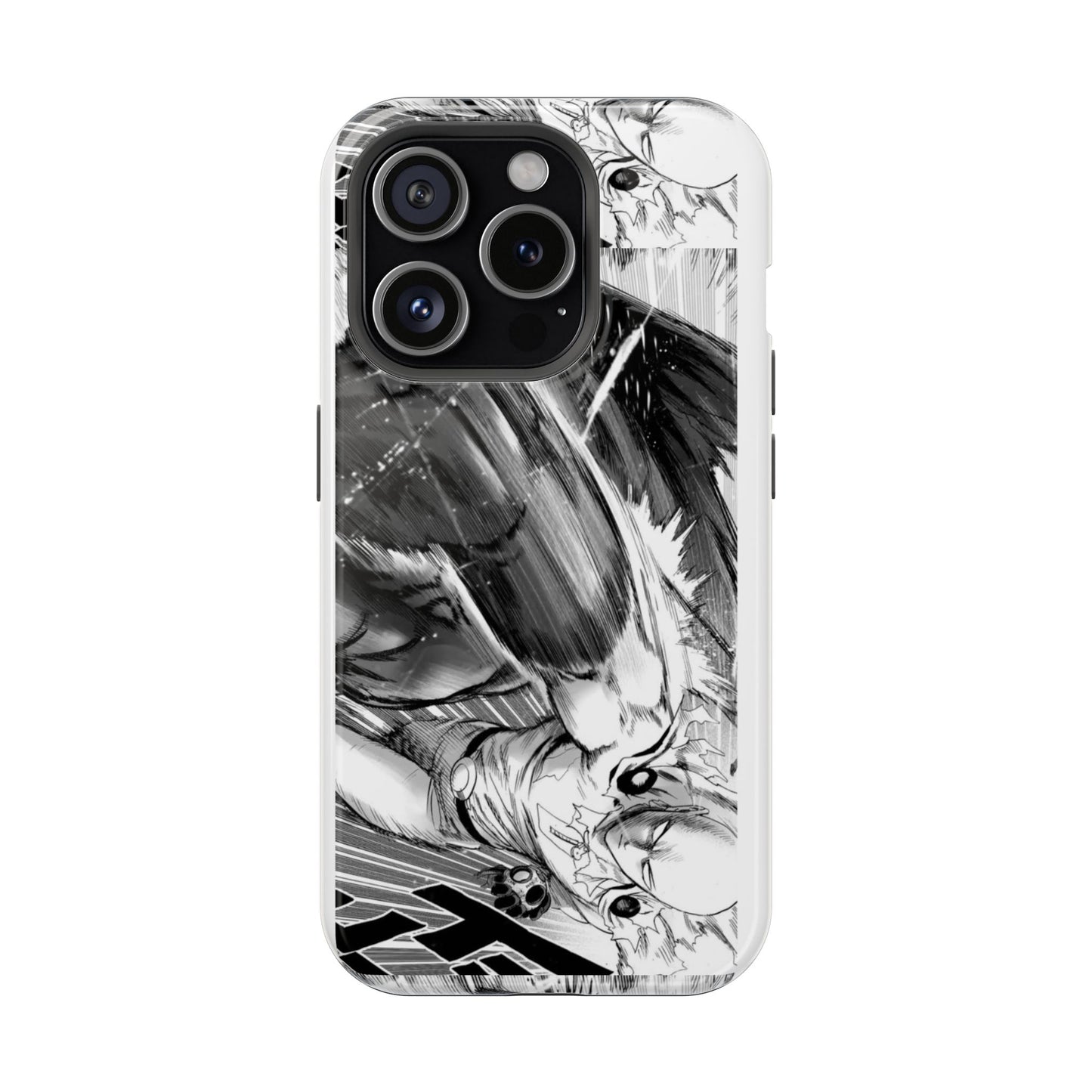 one punch Manga Panel Phone Case | Magnetic Impact-Resistant Case
