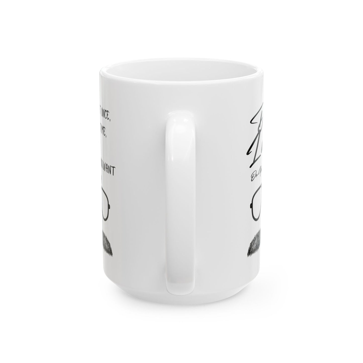 Do It Lady On Ur Birthday, Funny Gift for Friends, Unique Home Decor, Cute Animal Mug, Gift for Dog and Cat Owners