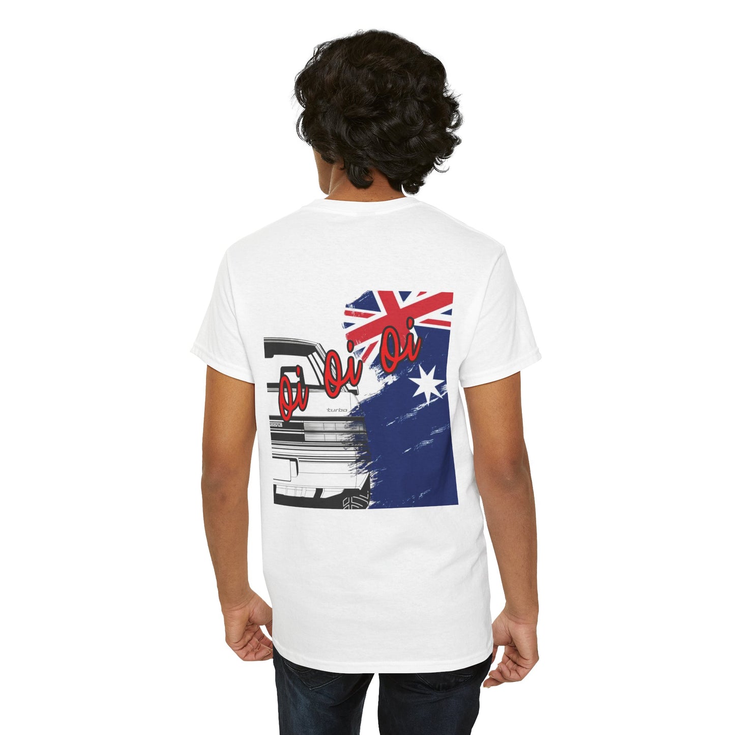 Aussie Aussie Aussie Tee — Australian Flag Retro Graphic T‑Shirt