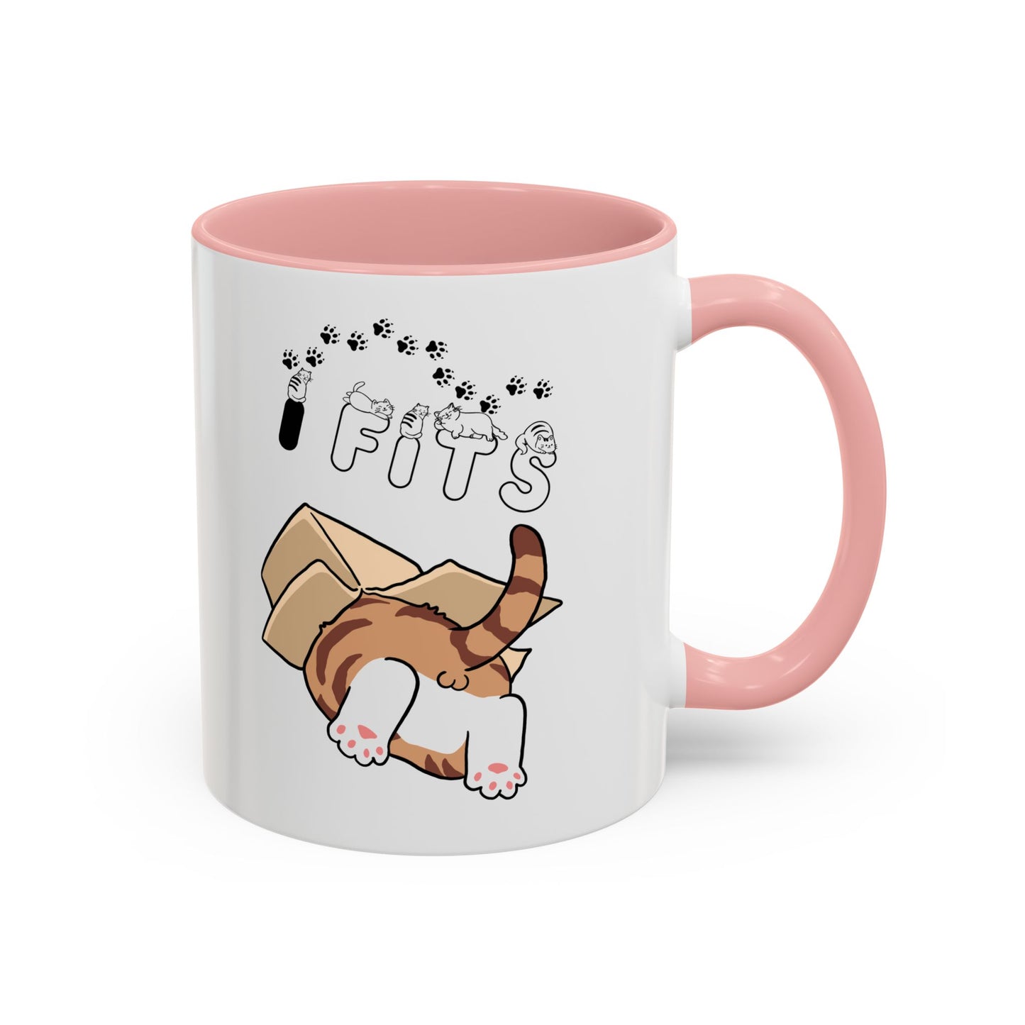 Cat Lover's Accent Coffee Mug