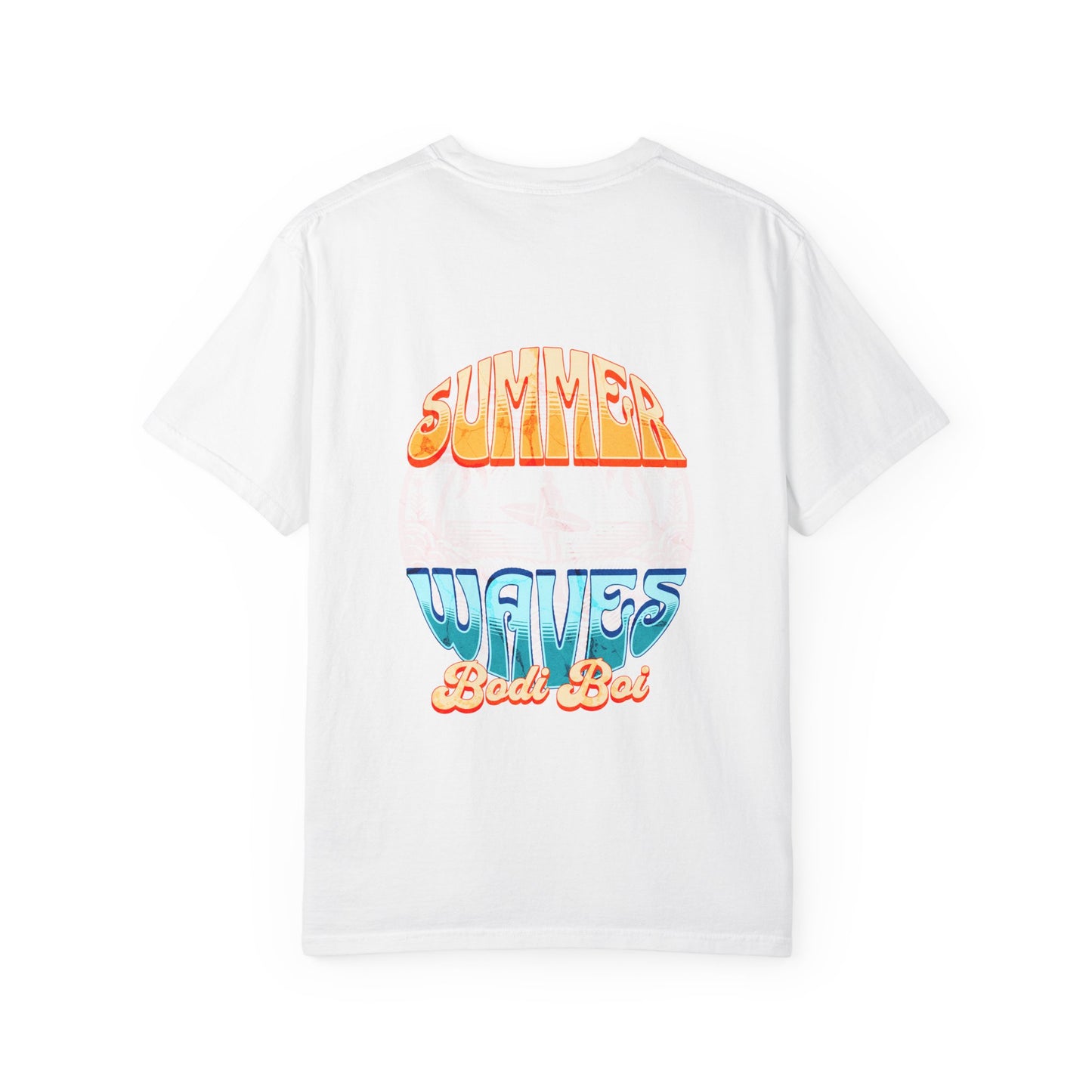 Summer Waves Unisex T-shirt, Trendy Beach Tee, Relaxed Fit Summer Shirt, Vacation Attire, Gift for Beach Lovers