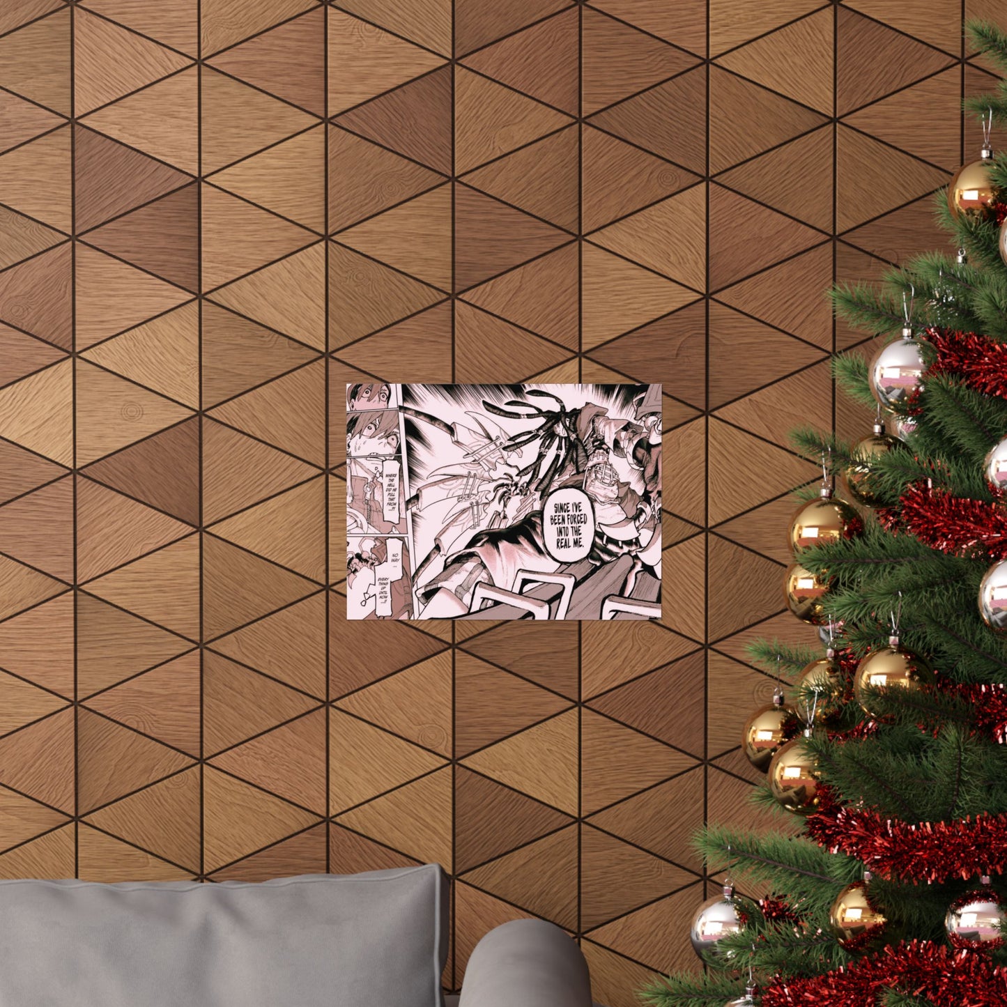 Gachiakuta Manga Action Scene Matte Horizontal Poster Anime Comic Panel Wall Art