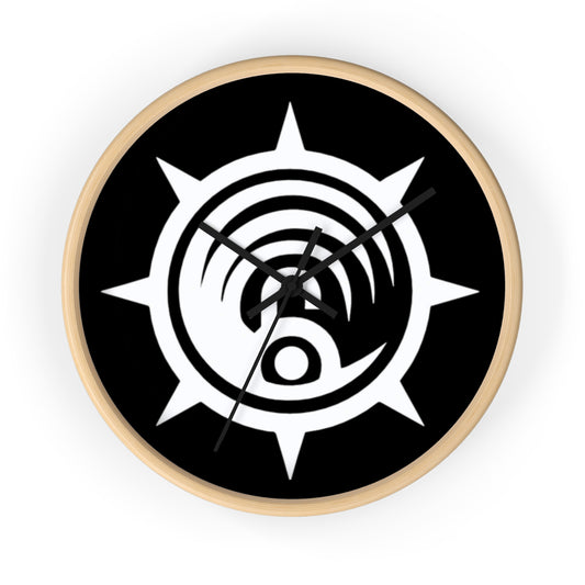 Gachiakuta Wall Clock | Nautical Black and White