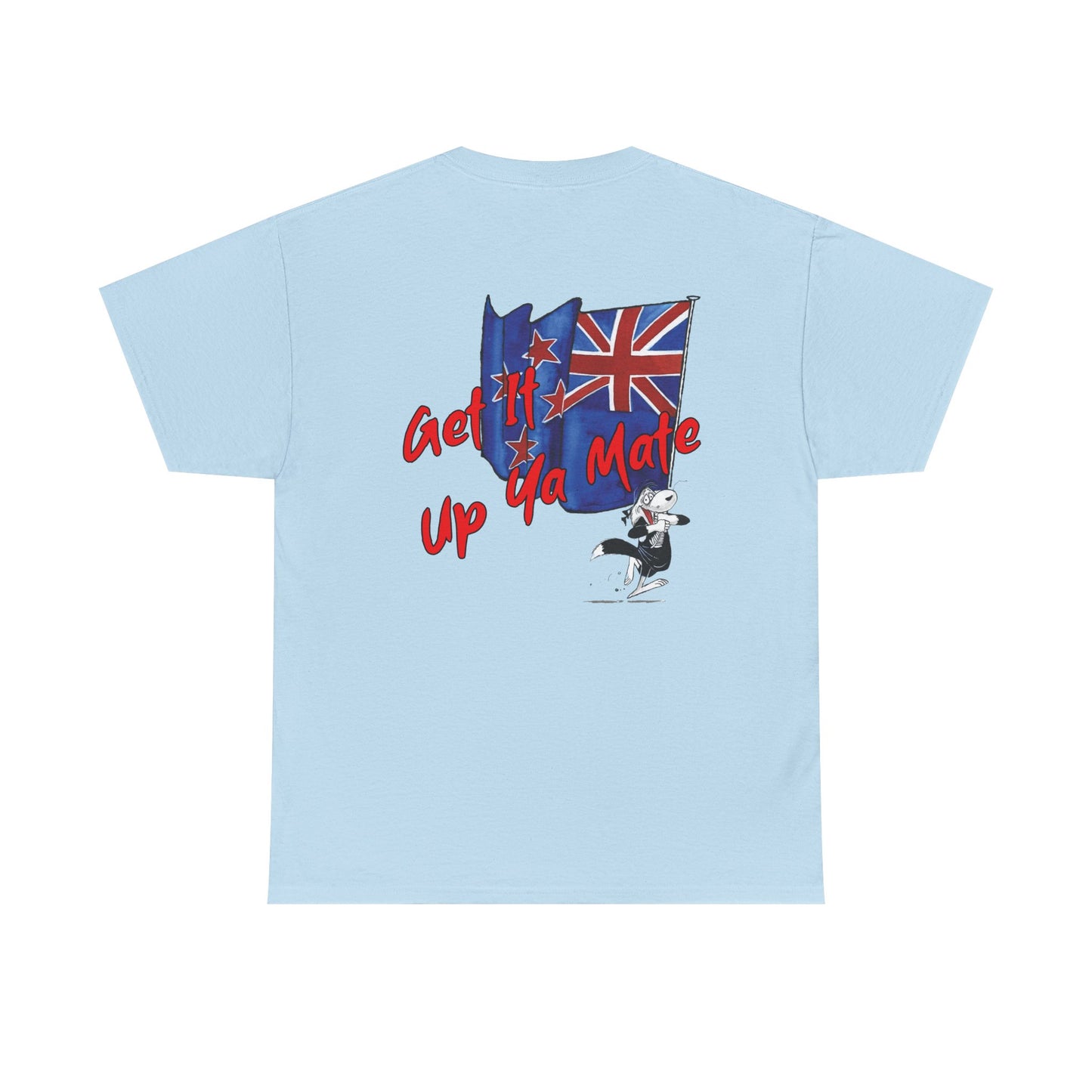 Get It Up Ya Mate T‑Shirt – Retro Aussie Flag Graphic Tee