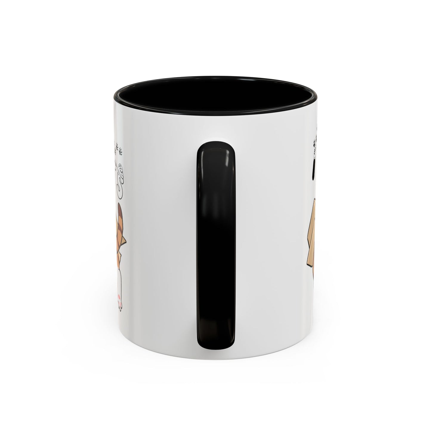 Cat Lover's Accent Coffee Mug