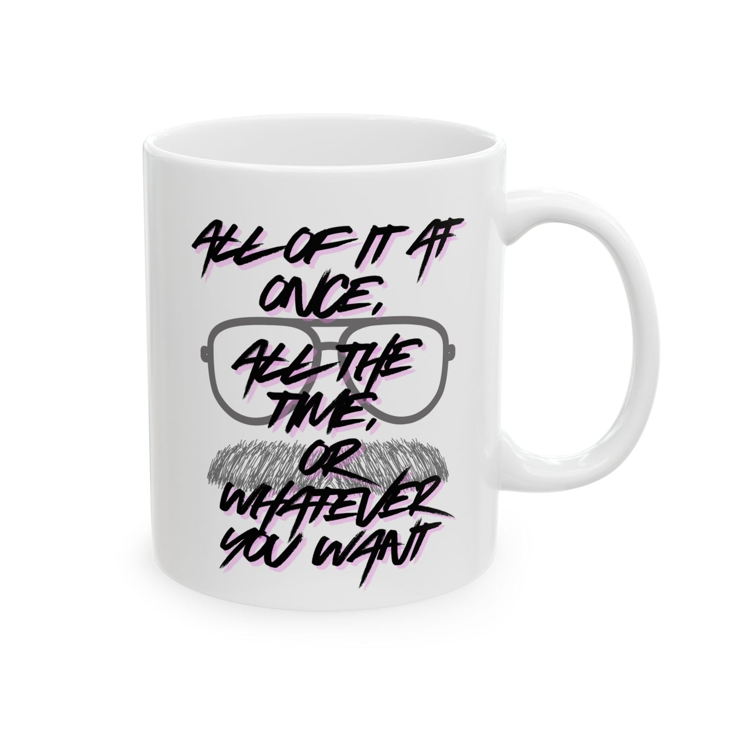 Stylish Ceramic Mug - Perfect for Home or Office, Gift for Friends, Funny Coffee Cup, Personalized Drinkware, Unique Tea Mug