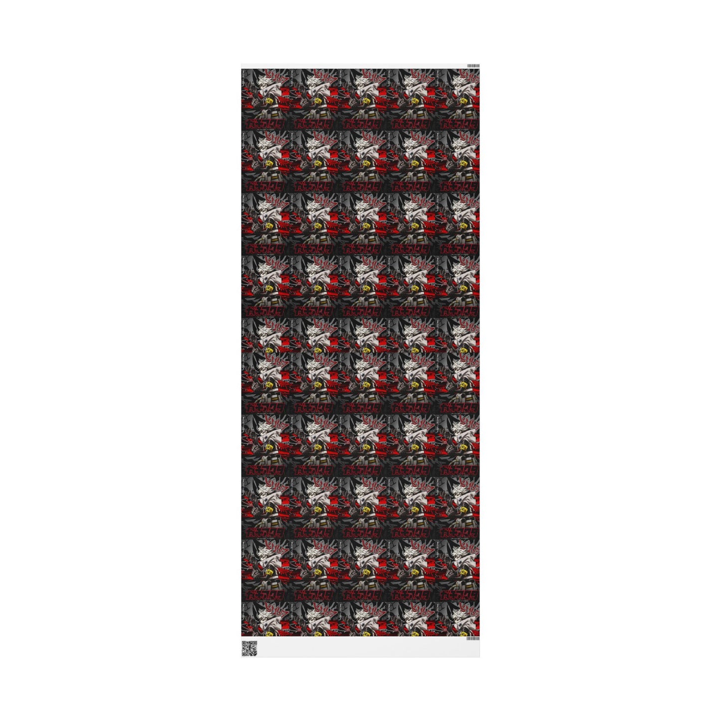 Gachiakuta Wrapping Paper | Gothic Red Black Graphic