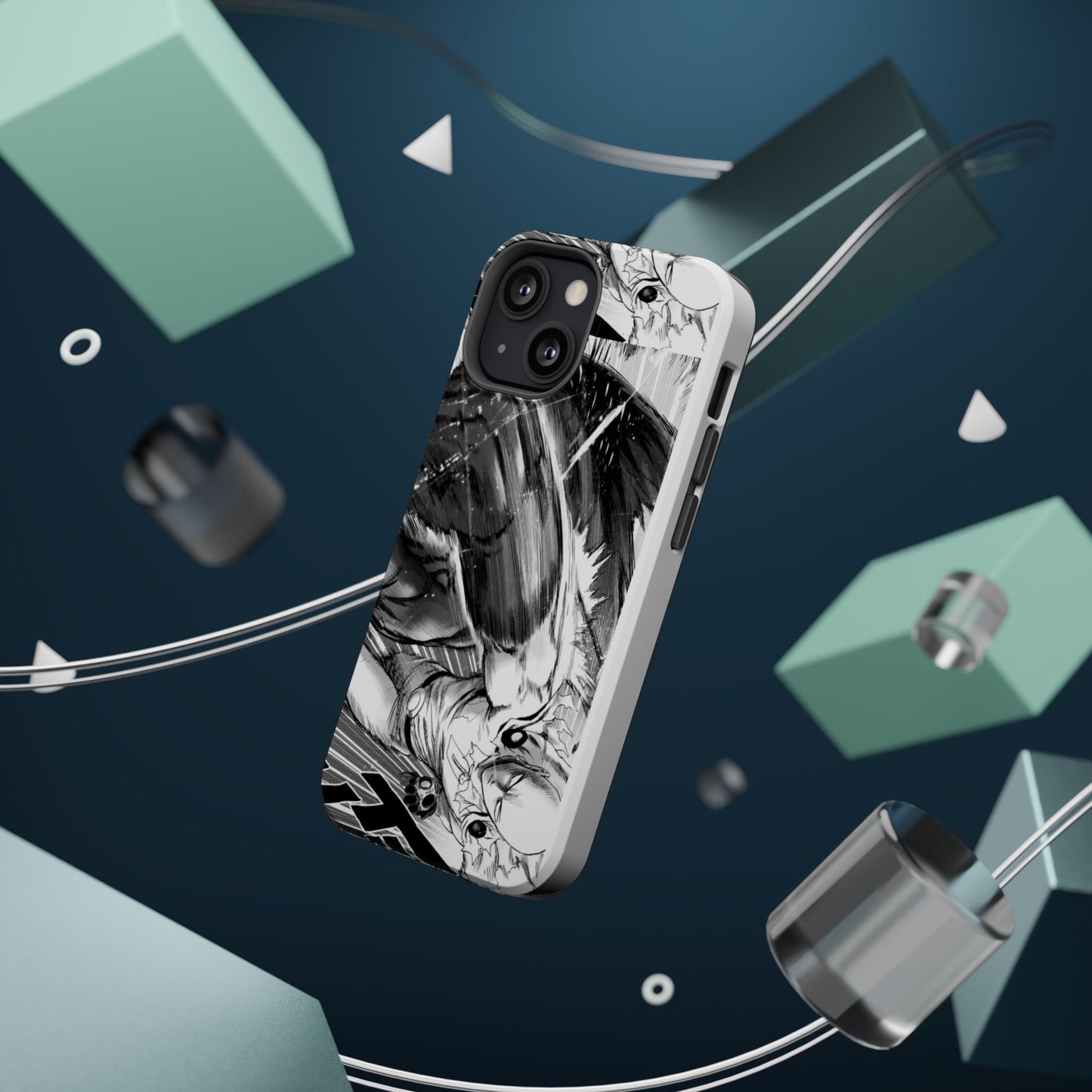 one punch Manga Panel Phone Case | Magnetic Impact-Resistant Case