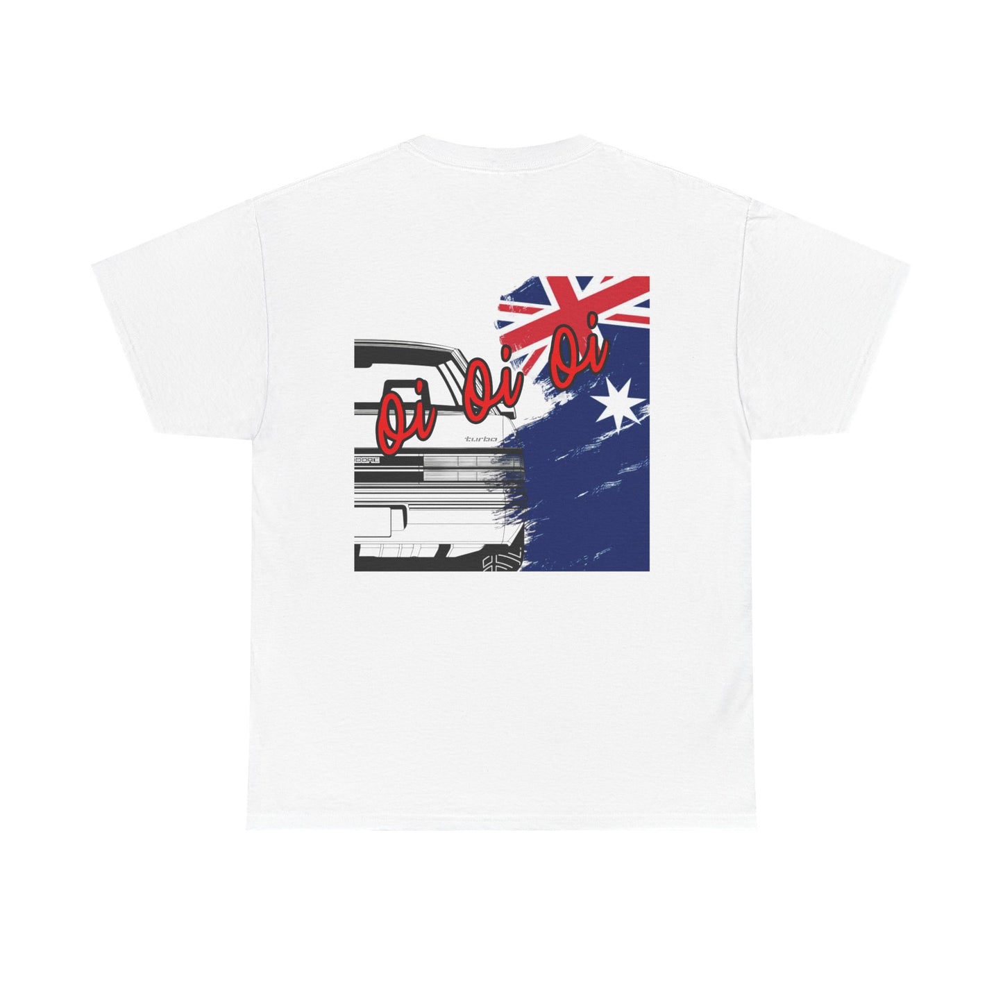 Aussie Aussie Aussie Tee — Australian Flag Retro Graphic T‑Shirt
