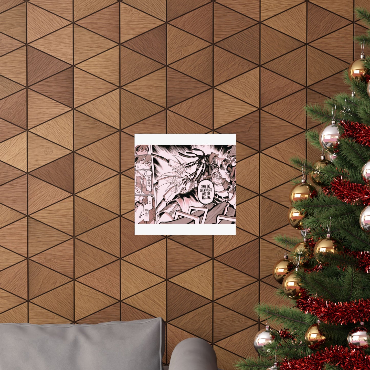 Gachiakuta Manga Action Scene Matte Horizontal Poster Anime Comic Panel Wall Art