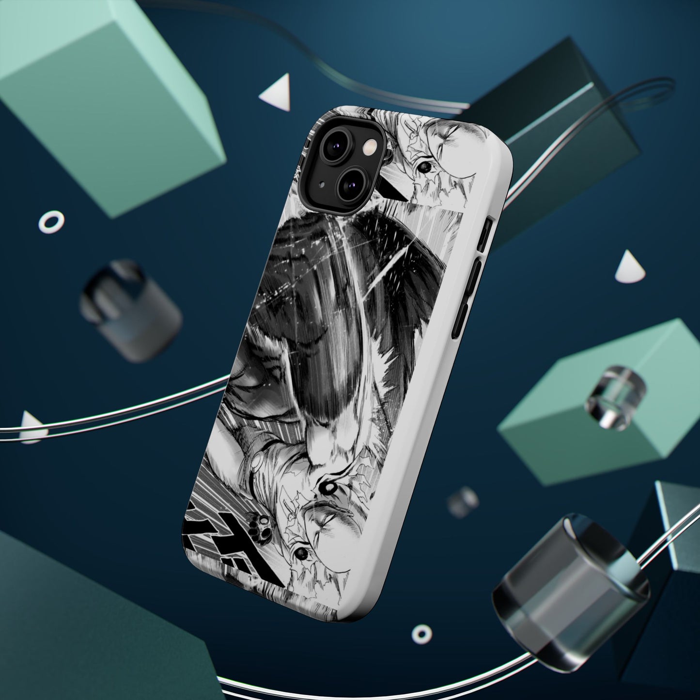 one punch Manga Panel Phone Case | Magnetic Impact-Resistant Case