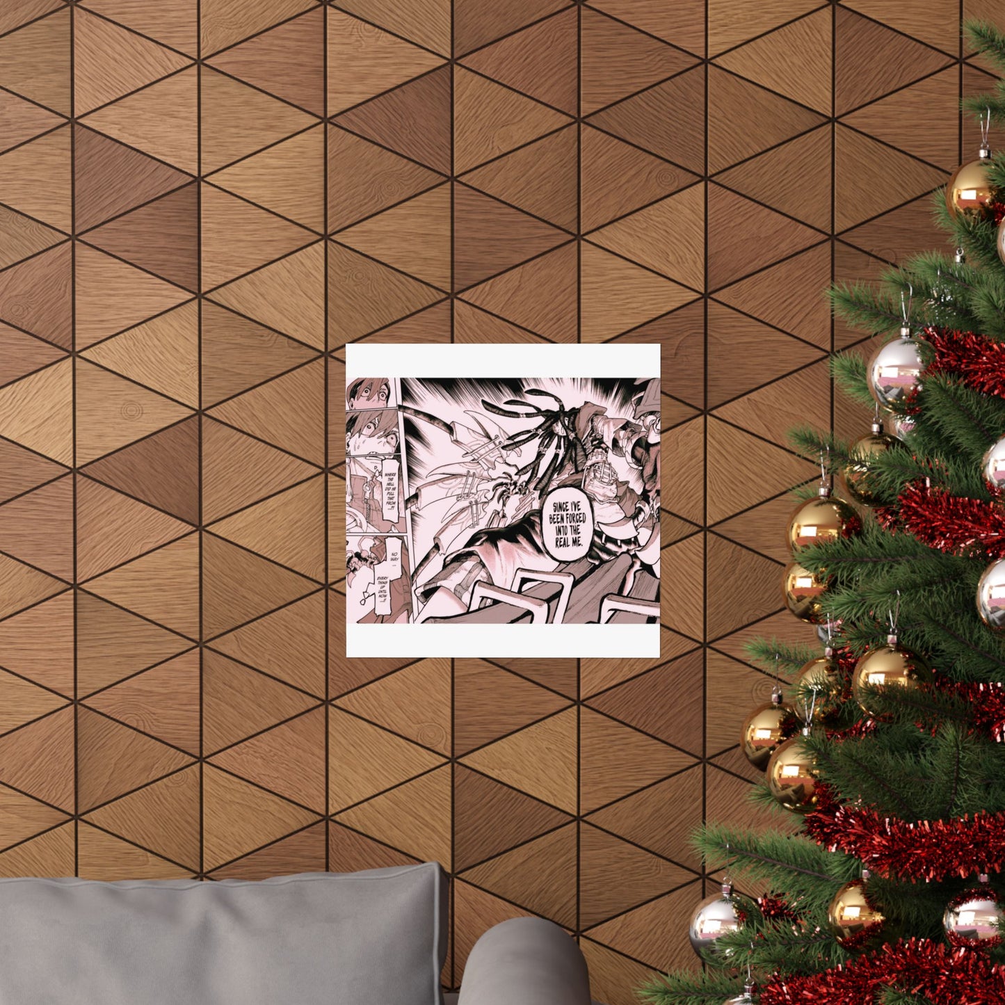 Gachiakuta Manga Action Scene Matte Horizontal Poster Anime Comic Panel Wall Art