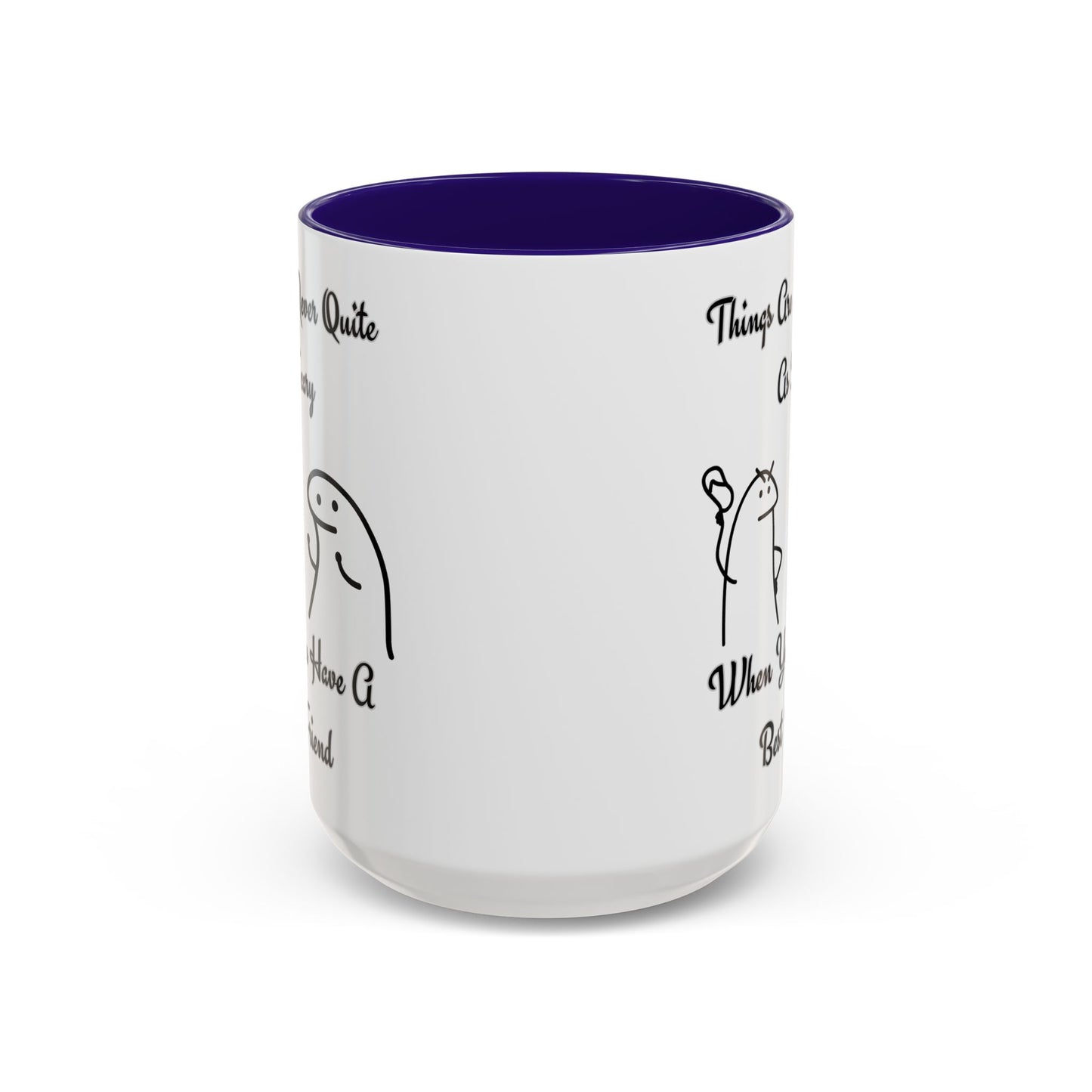 Best Friend Coffee Mug, Colorful Friendship Mug, Cute Gift for Friends