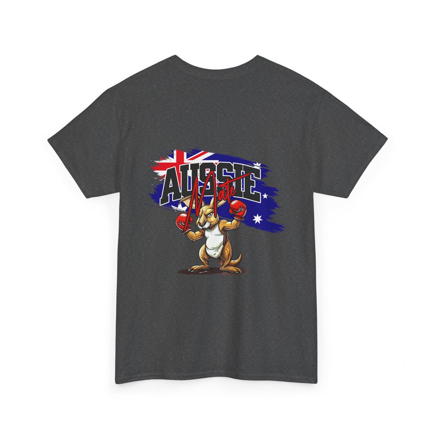 Aussie Boxing Kangaroo T-Shirt — Australia Flag Graphic Tee