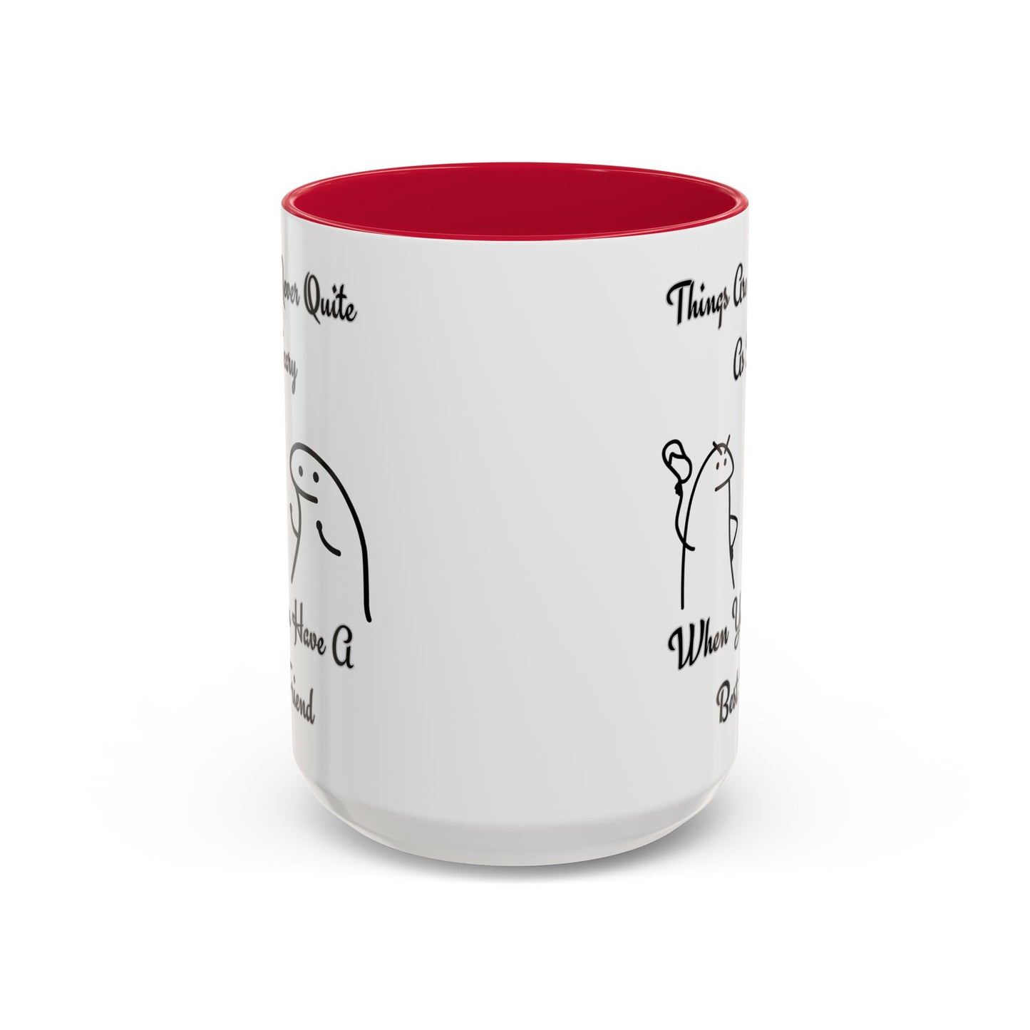 Best Friend Coffee Mug, Colorful Friendship Mug, Cute Gift for Friends