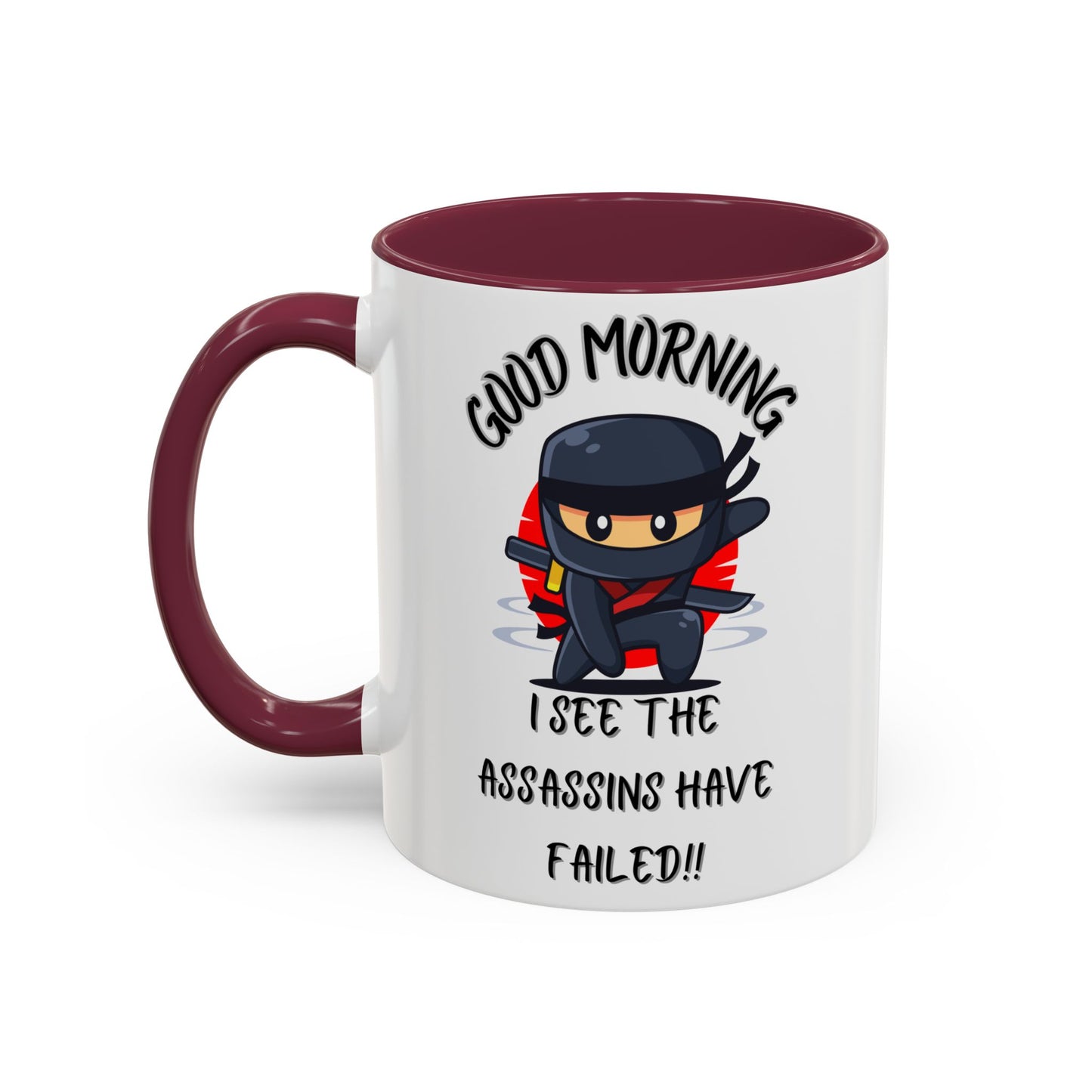 Colourful Assassins have failed Coffee Mug, 11oz15oz, Funny