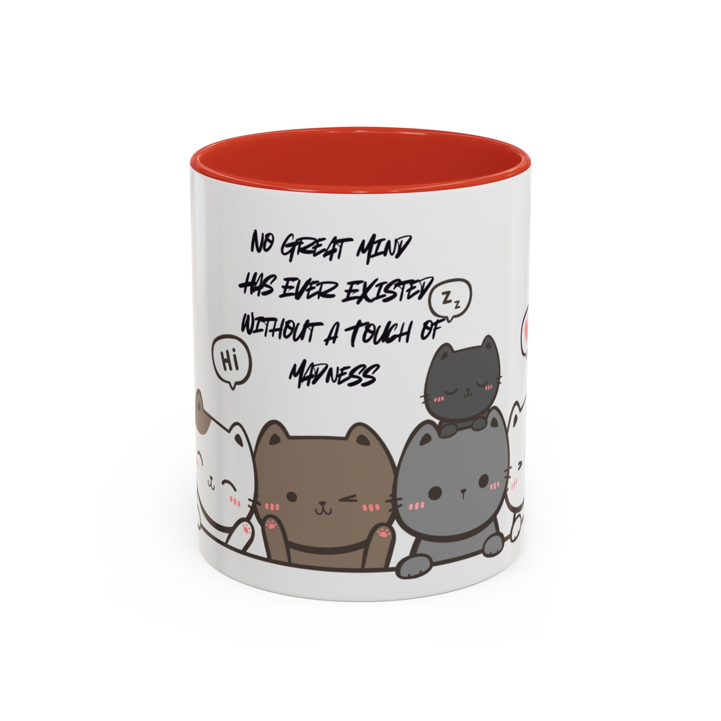 Cute Cat Quote Coffee Mug, Cat Lover Gift, Fun Kitchen Decor, Office Mug,