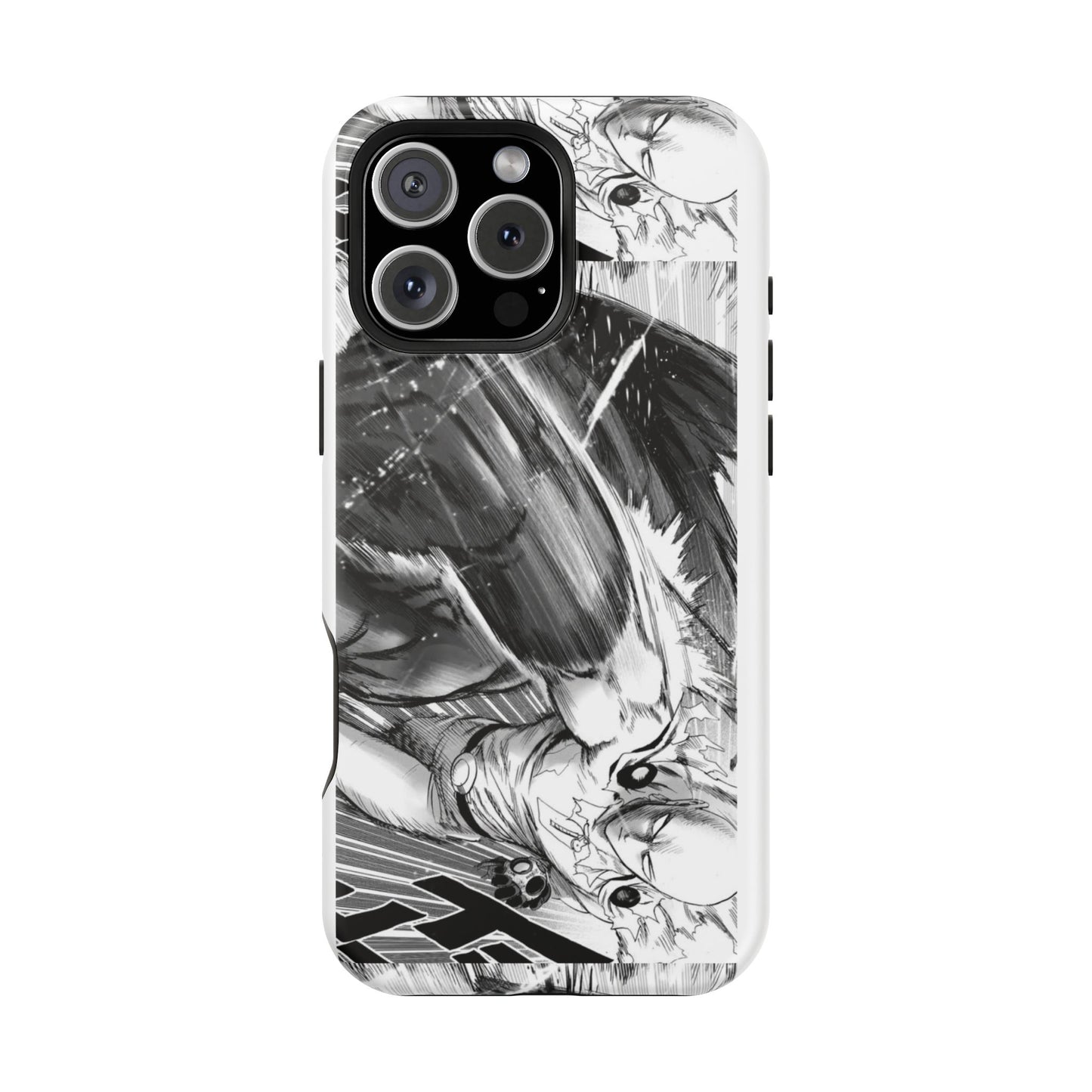 one punch Manga Panel Phone Case | Magnetic Impact-Resistant Case