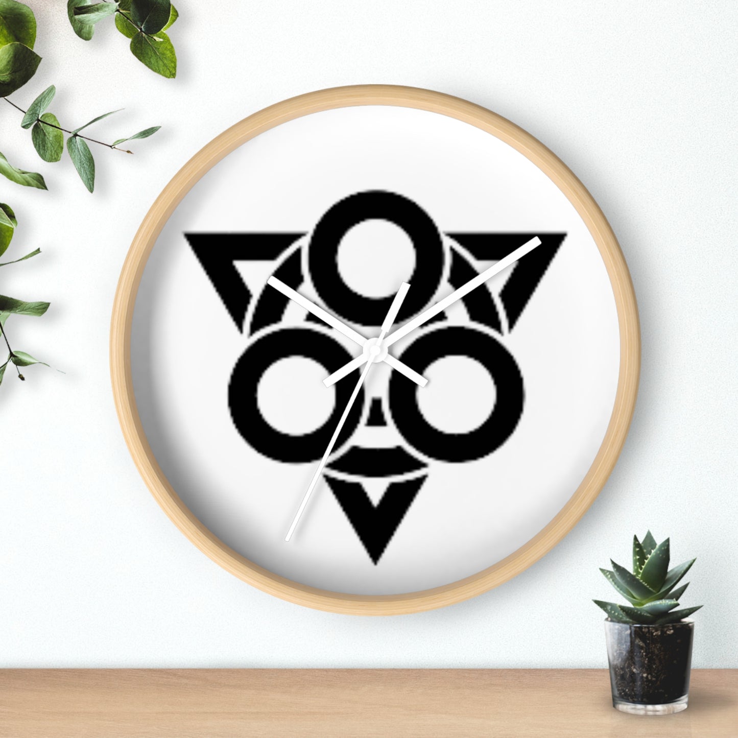 Gachiakuta Wall Clock | Geometric Minimalist Decor