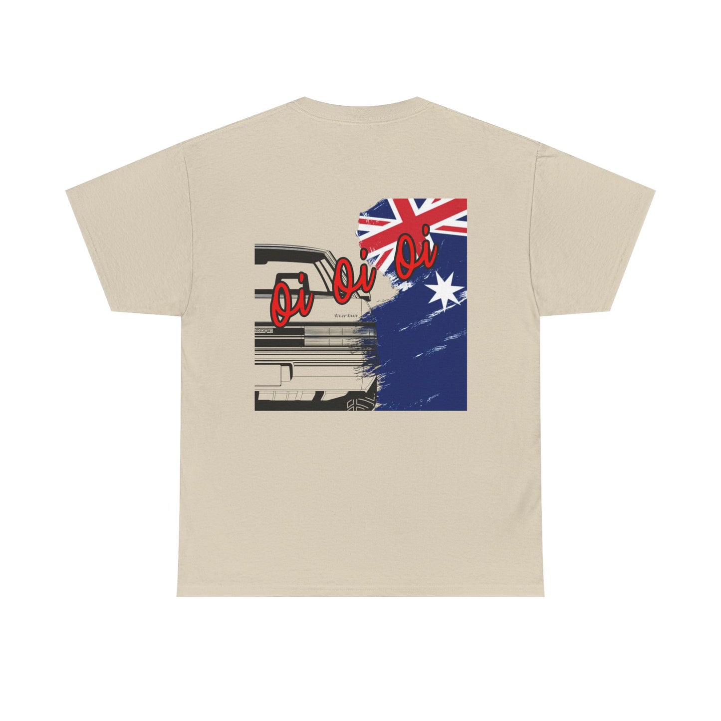 Aussie Aussie Aussie Tee — Australian Flag Retro Graphic T‑Shirt