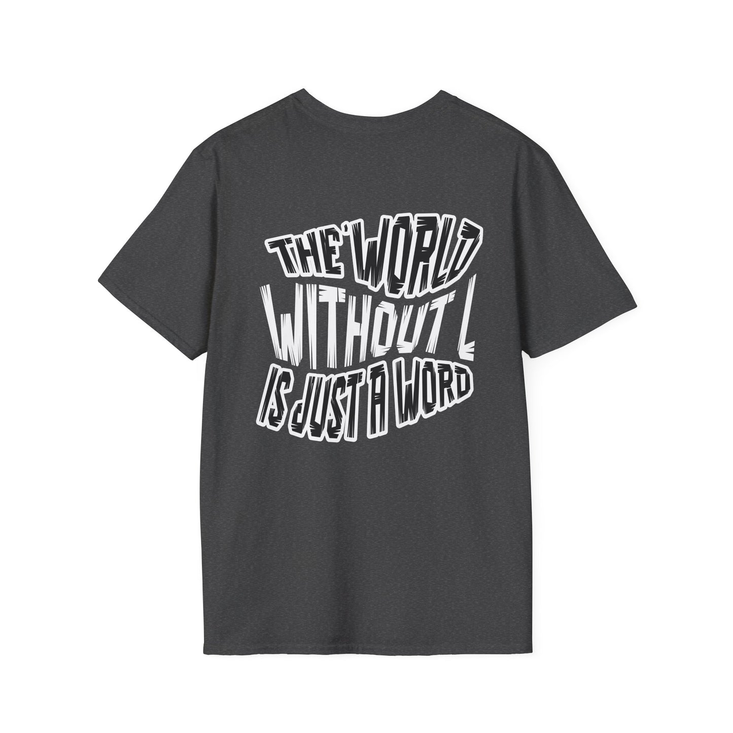 Death Note T-Shirt — "The World Without L Is Just A Word" Anime Graphic Tee