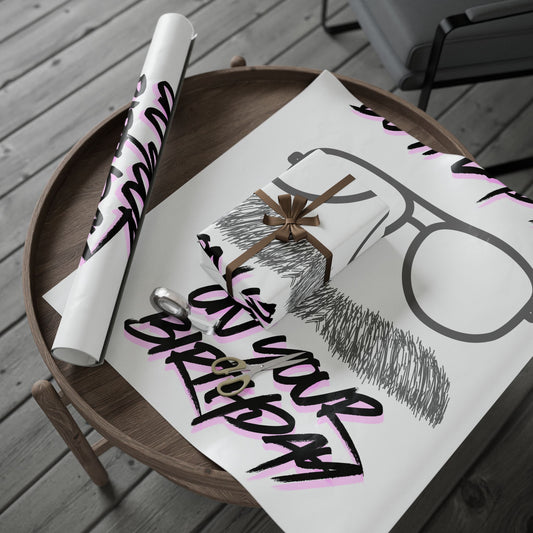 Fun Birthday Wrapping Paper Roll, Birthday Gift Wrap, Do It Lady Wrapping, Party Supplies, Celebration Wrapping Paper, Gift Wrapping Ideas