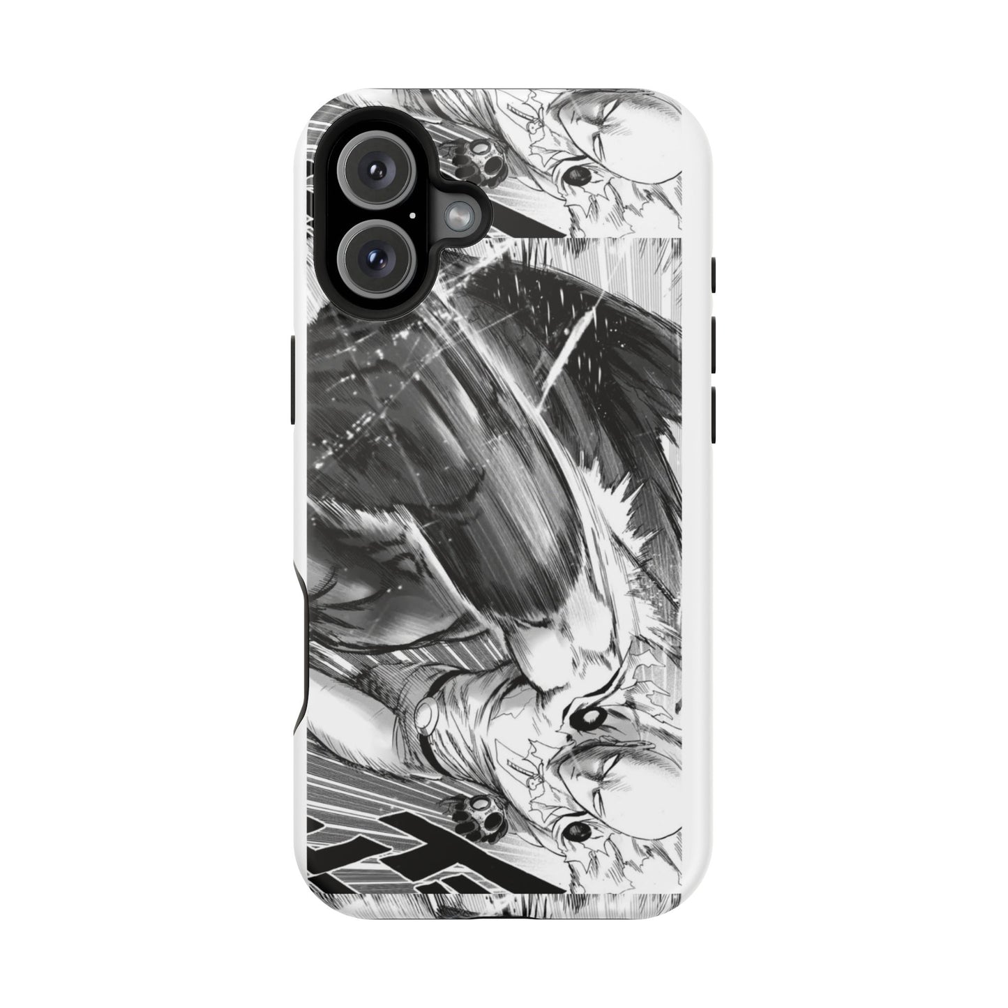 one punch Manga Panel Phone Case | Magnetic Impact-Resistant Case