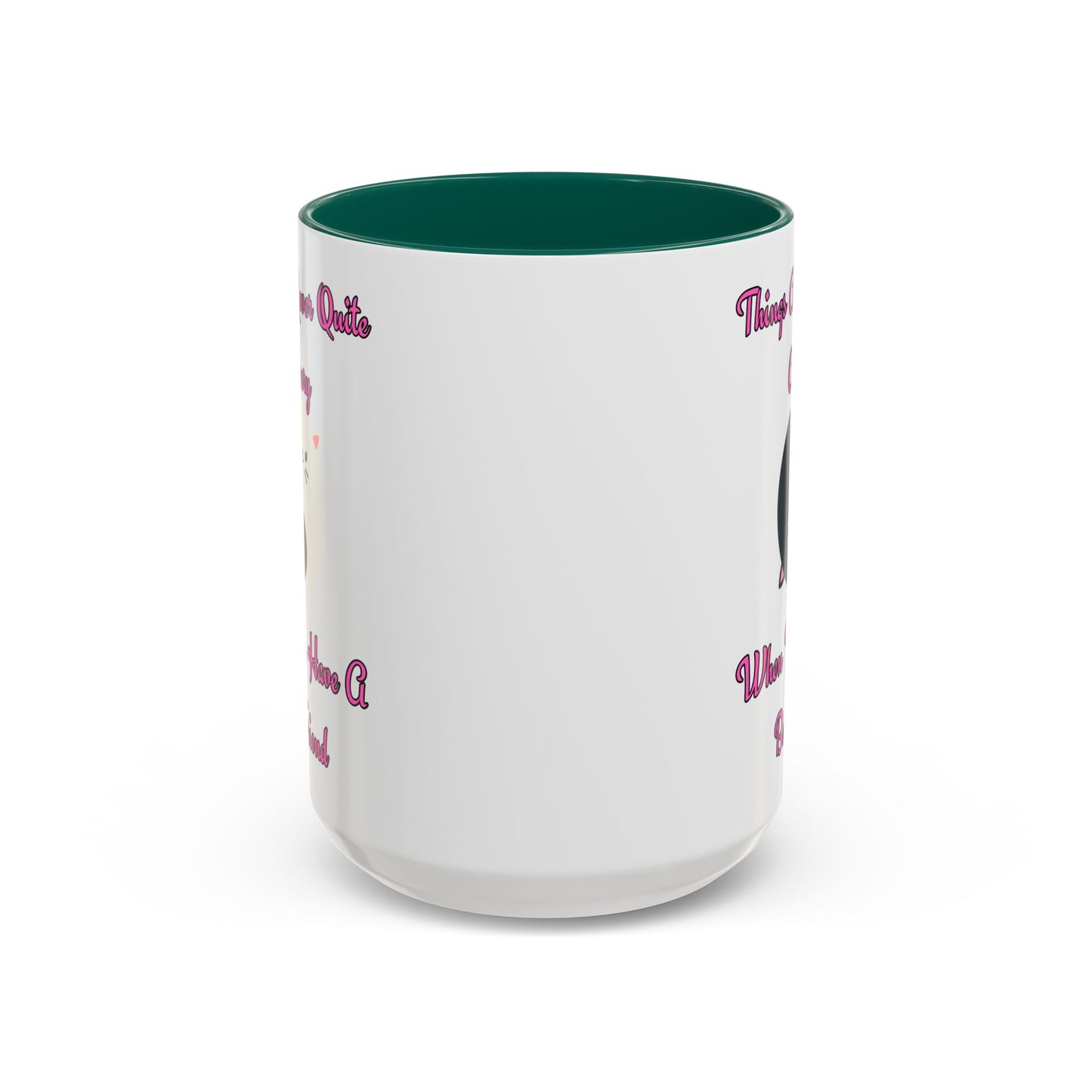 Cute Best Friend Coffee Mug Colorful Ceramic Mug for Friendship