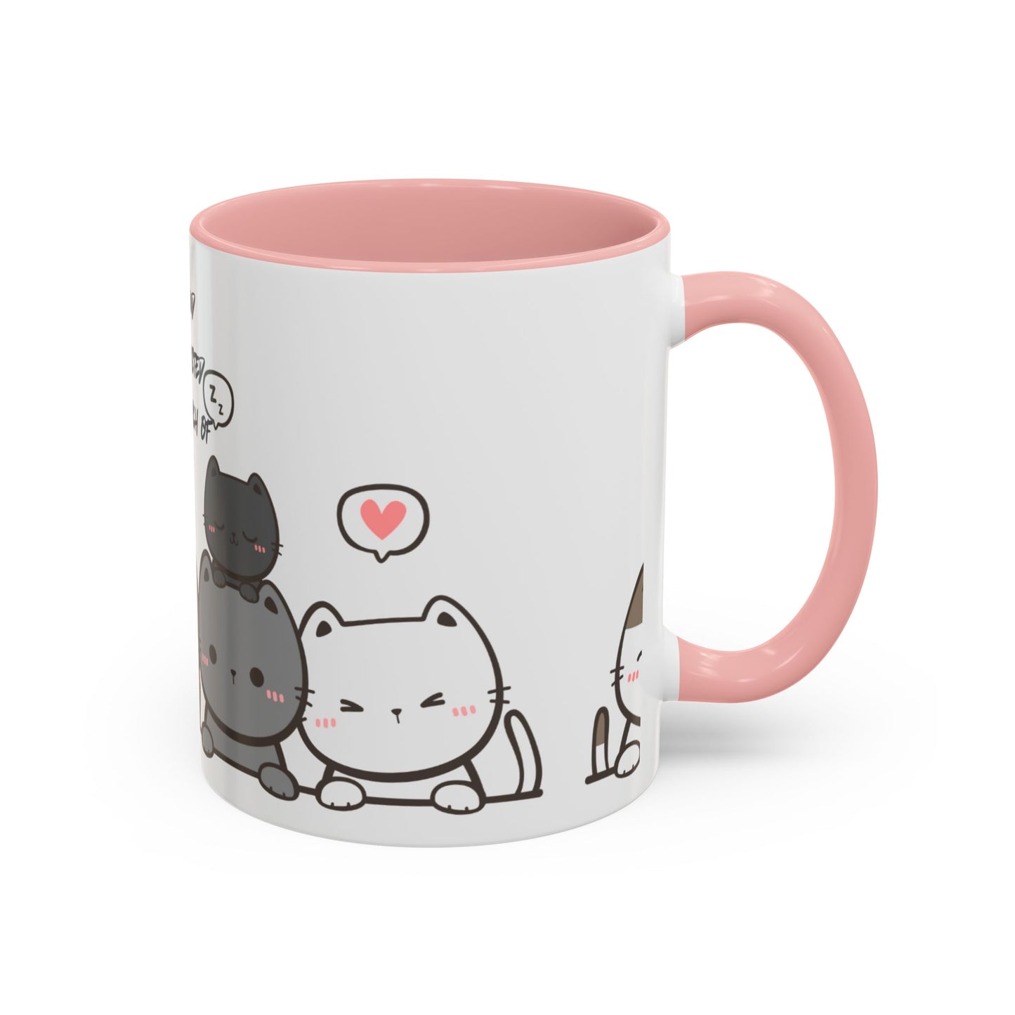 Cute Cat Quote Coffee Mug, Cat Lover Gift, Fun Kitchen Decor, Office Mug,