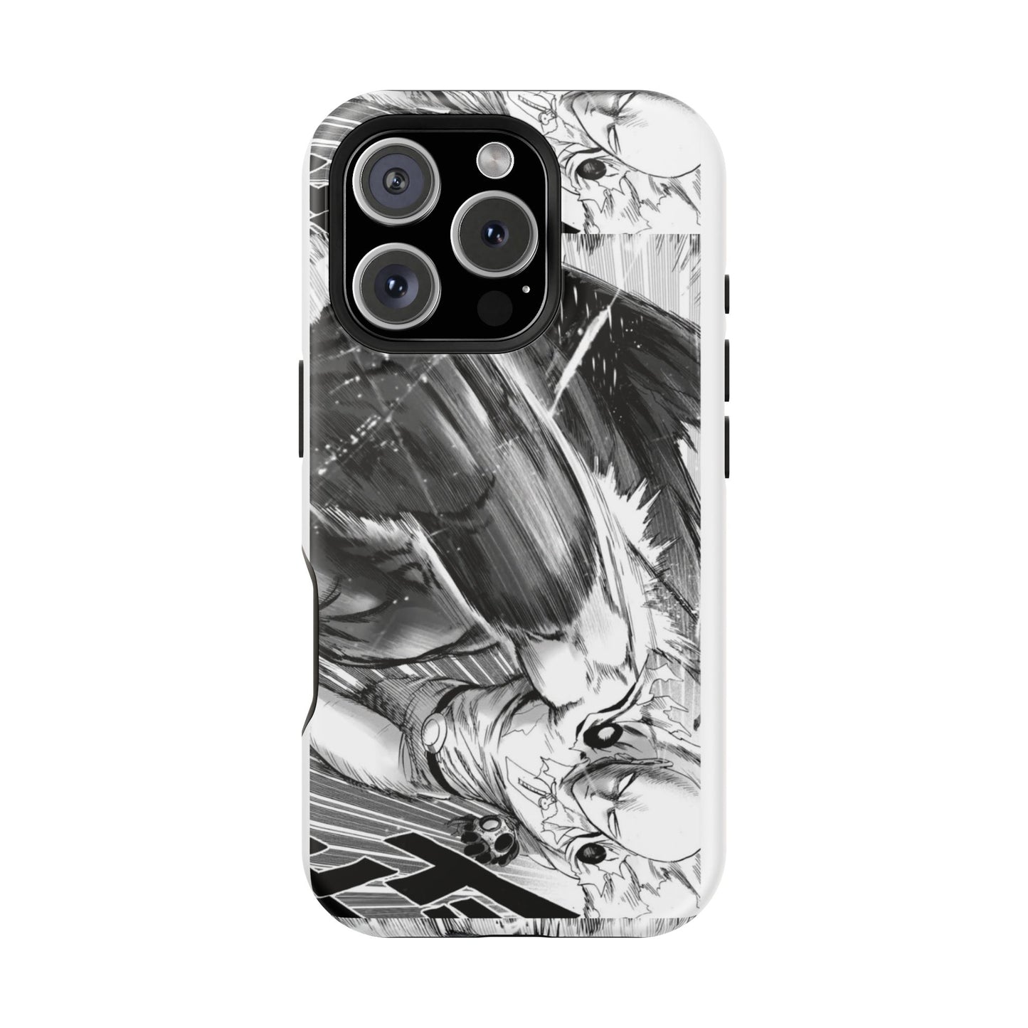 one punch Manga Panel Phone Case | Magnetic Impact-Resistant Case