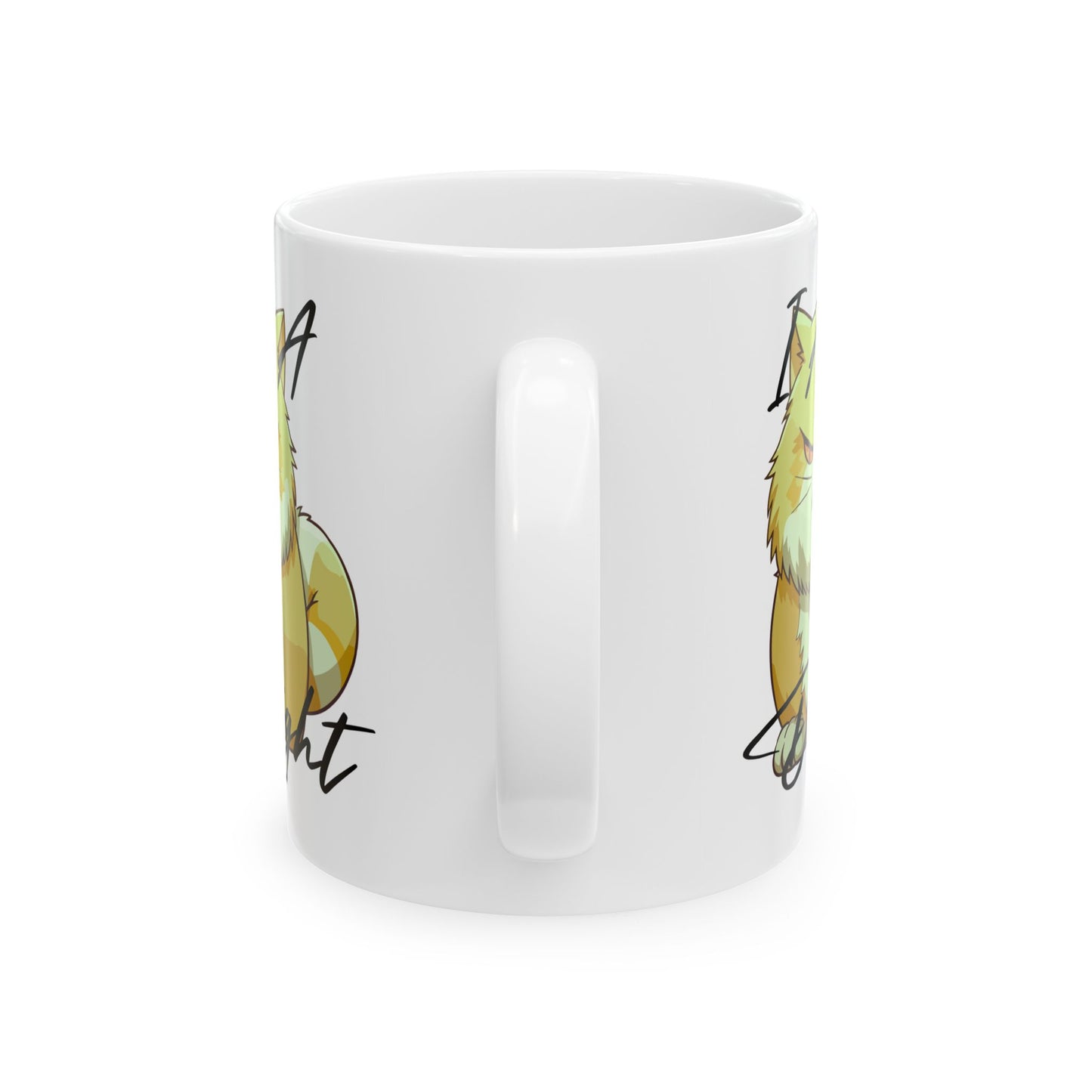 Paw-steely I'm a delight Cozy Cat Mug, Perfect Gift for Cat Lovers,