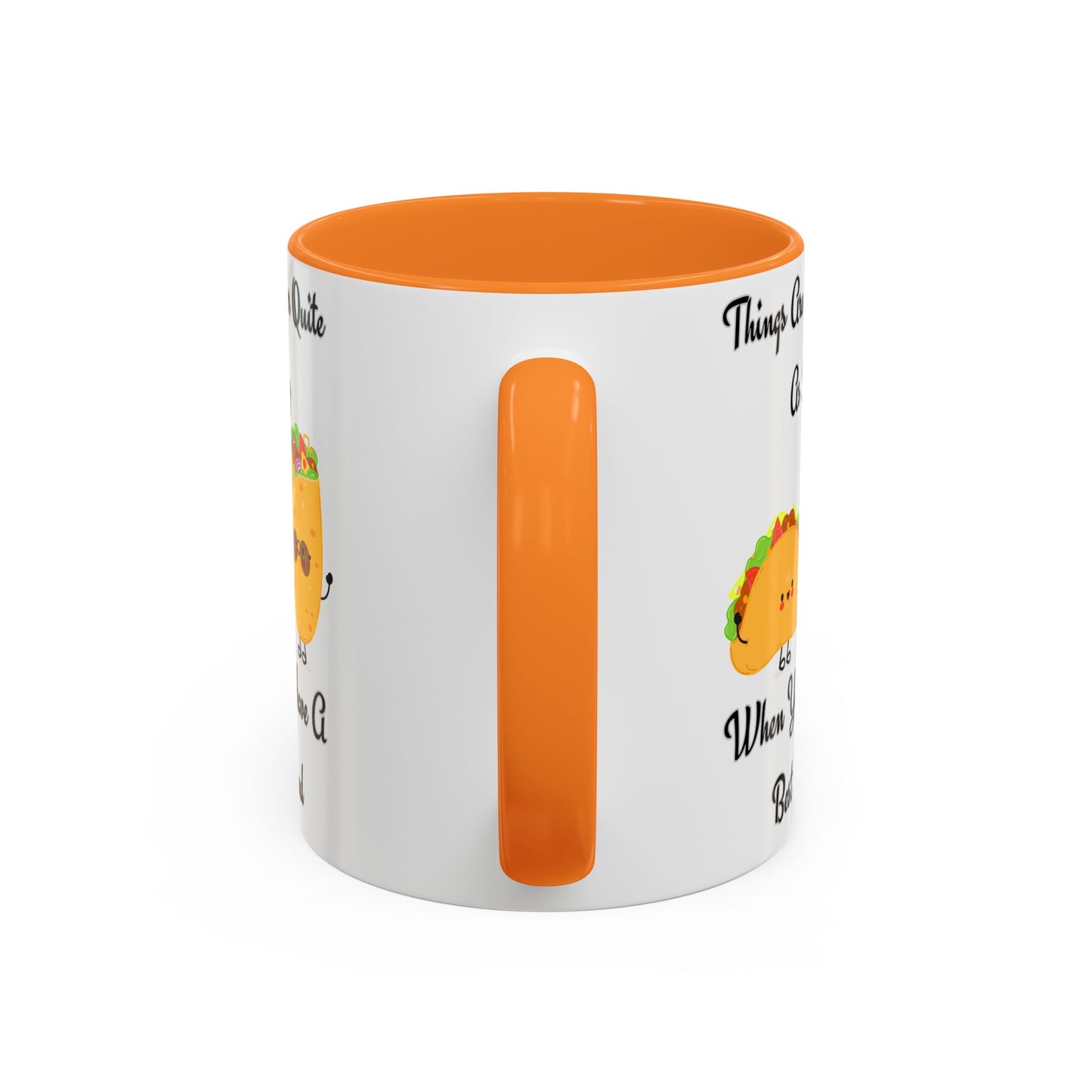 Best Friend Taco Mugs, Colorful Coffee Cups, Cute Gift for Friends