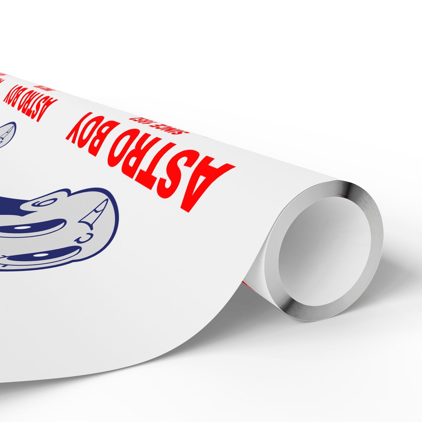 Astro Boy Retro Logo Wrapping Paper — Japanese Anime Gift Wrap