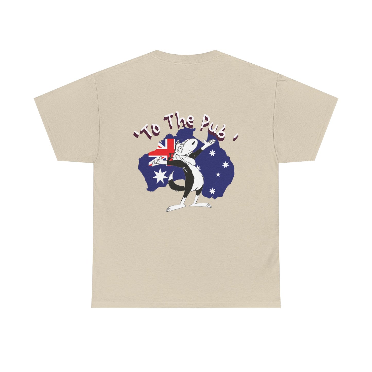Aussie Kangaroo Flag T‑Shirt — 'To The Roos' Australia Pride Tee