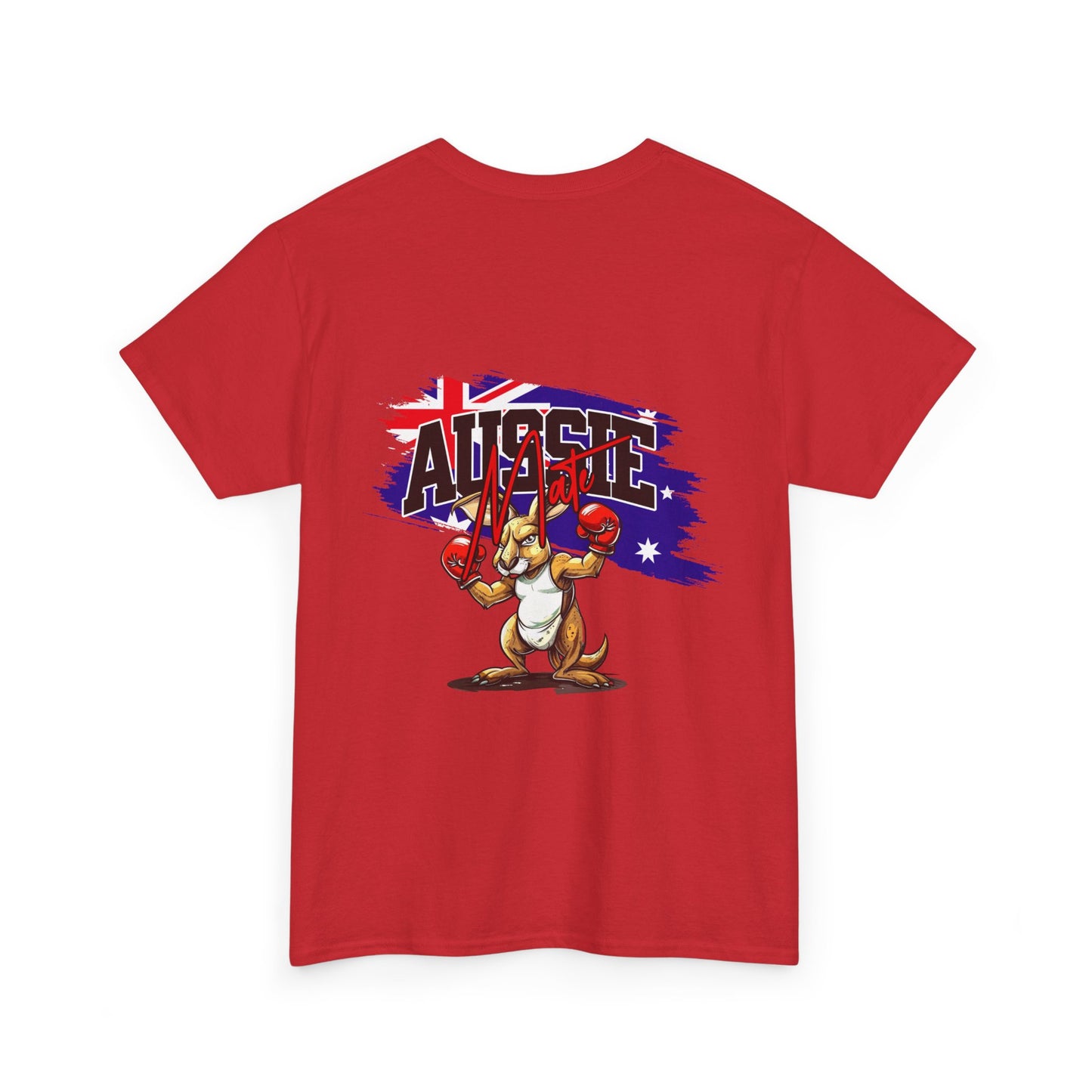 Aussie Boxing Kangaroo T-Shirt — Australia Flag Graphic Tee