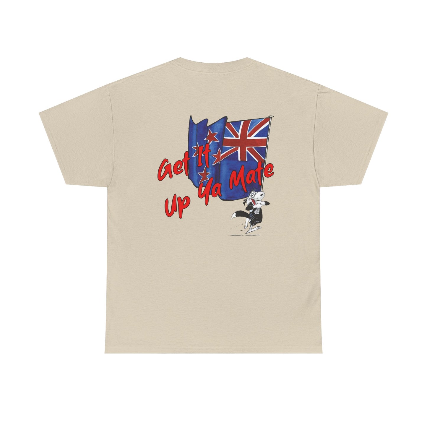 Get It Up Ya Mate T‑Shirt – Retro Aussie Flag Graphic Tee