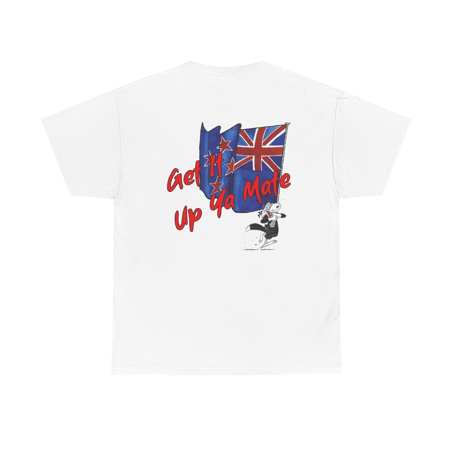 Get It Up Ya Mate T‑Shirt – Retro Aussie Flag Graphic Tee