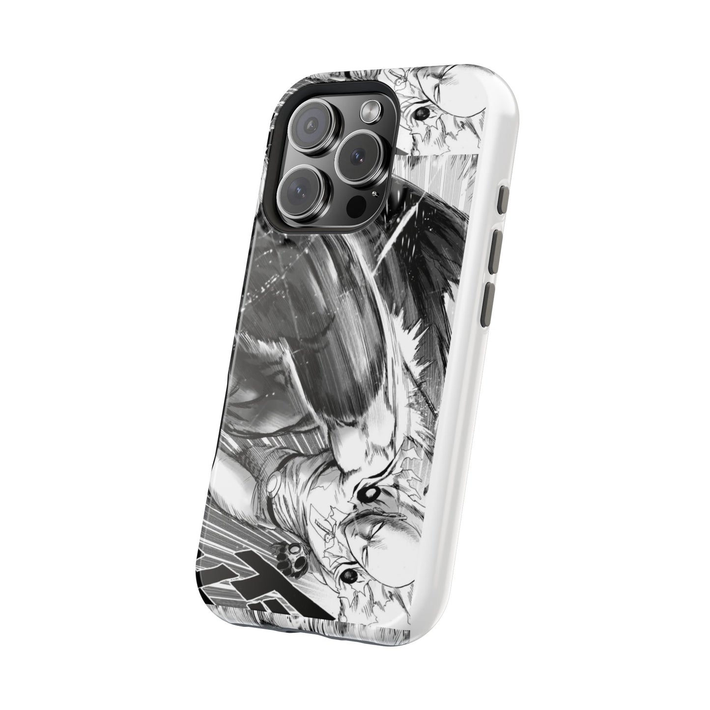 one punch Manga Panel Phone Case | Magnetic Impact-Resistant Case