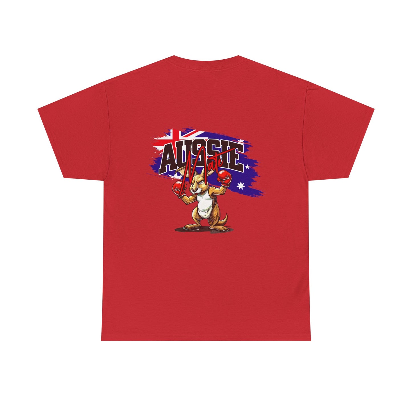 Aussie Boxing Kangaroo T-Shirt — Australia Flag Graphic Tee