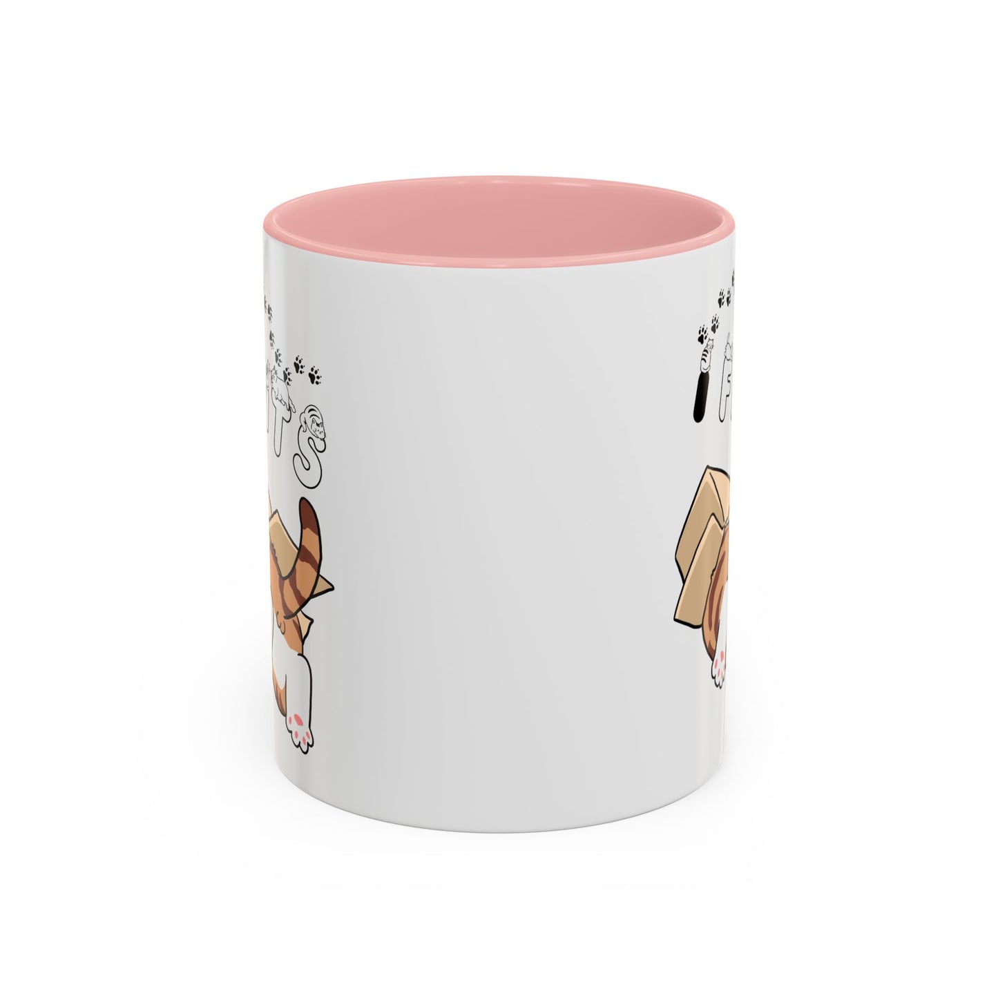 Cat Lover's Accent Coffee Mug