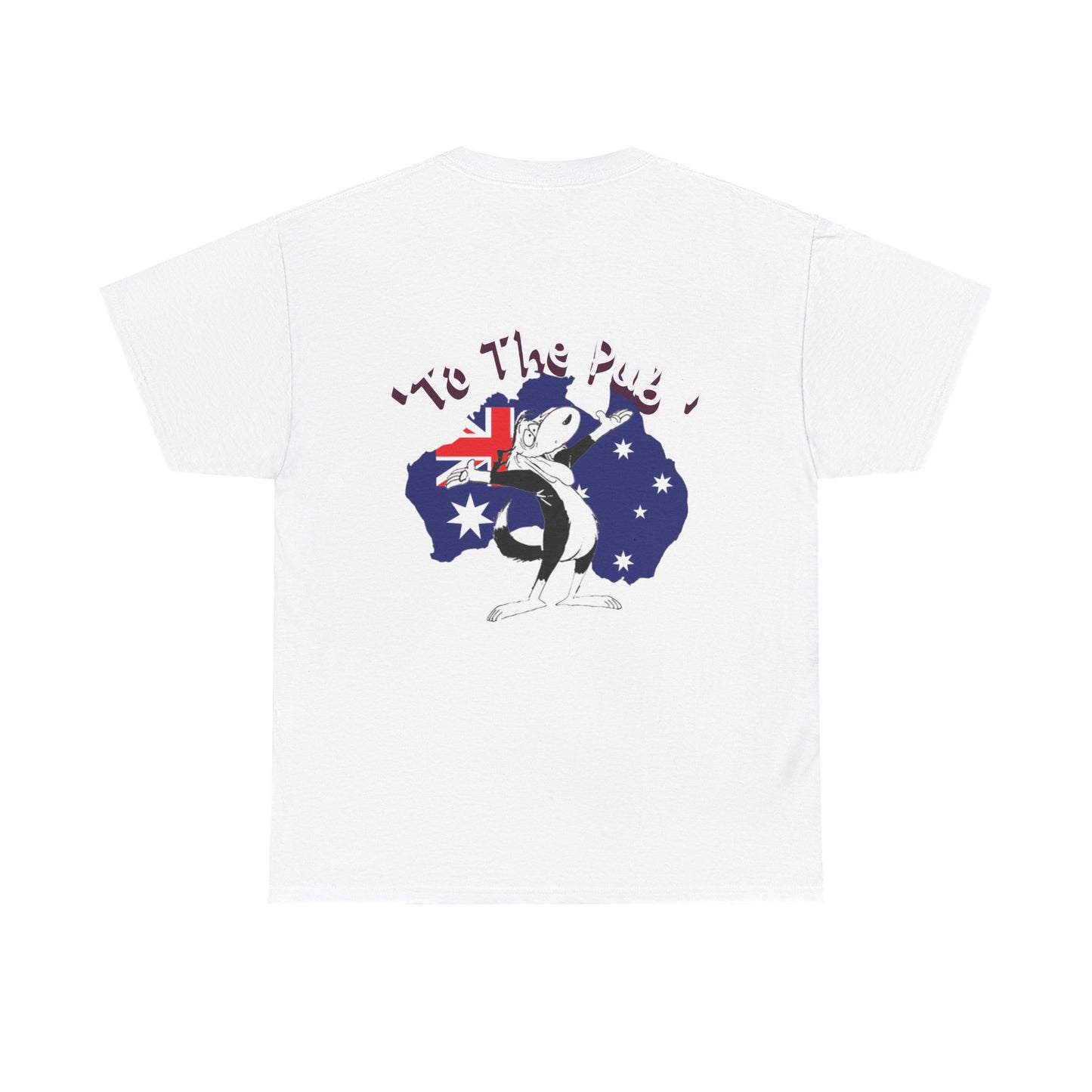 Aussie Kangaroo Flag T‑Shirt — 'To The Roos' Australia Pride Tee