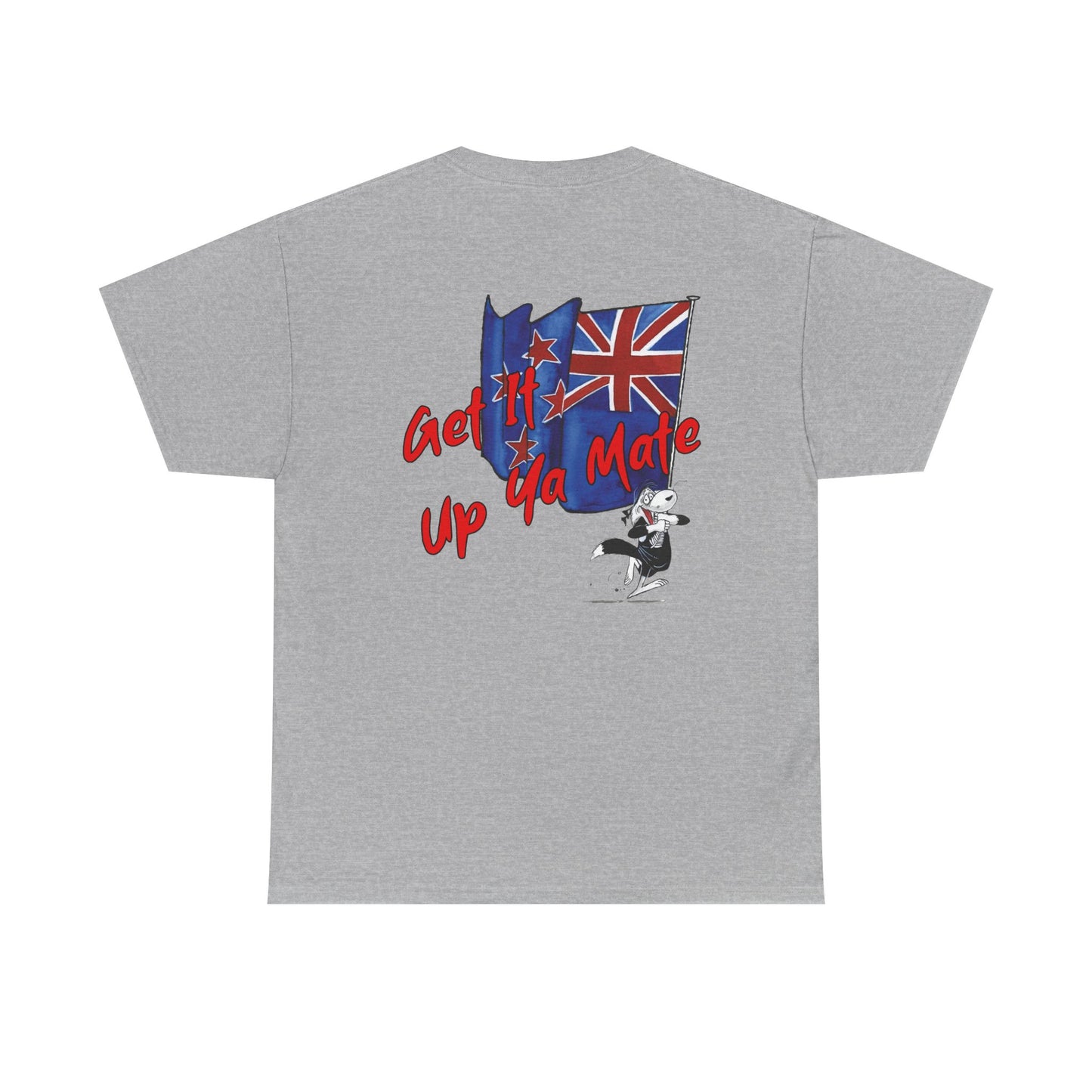 Get It Up Ya Mate T‑Shirt – Retro Aussie Flag Graphic Tee