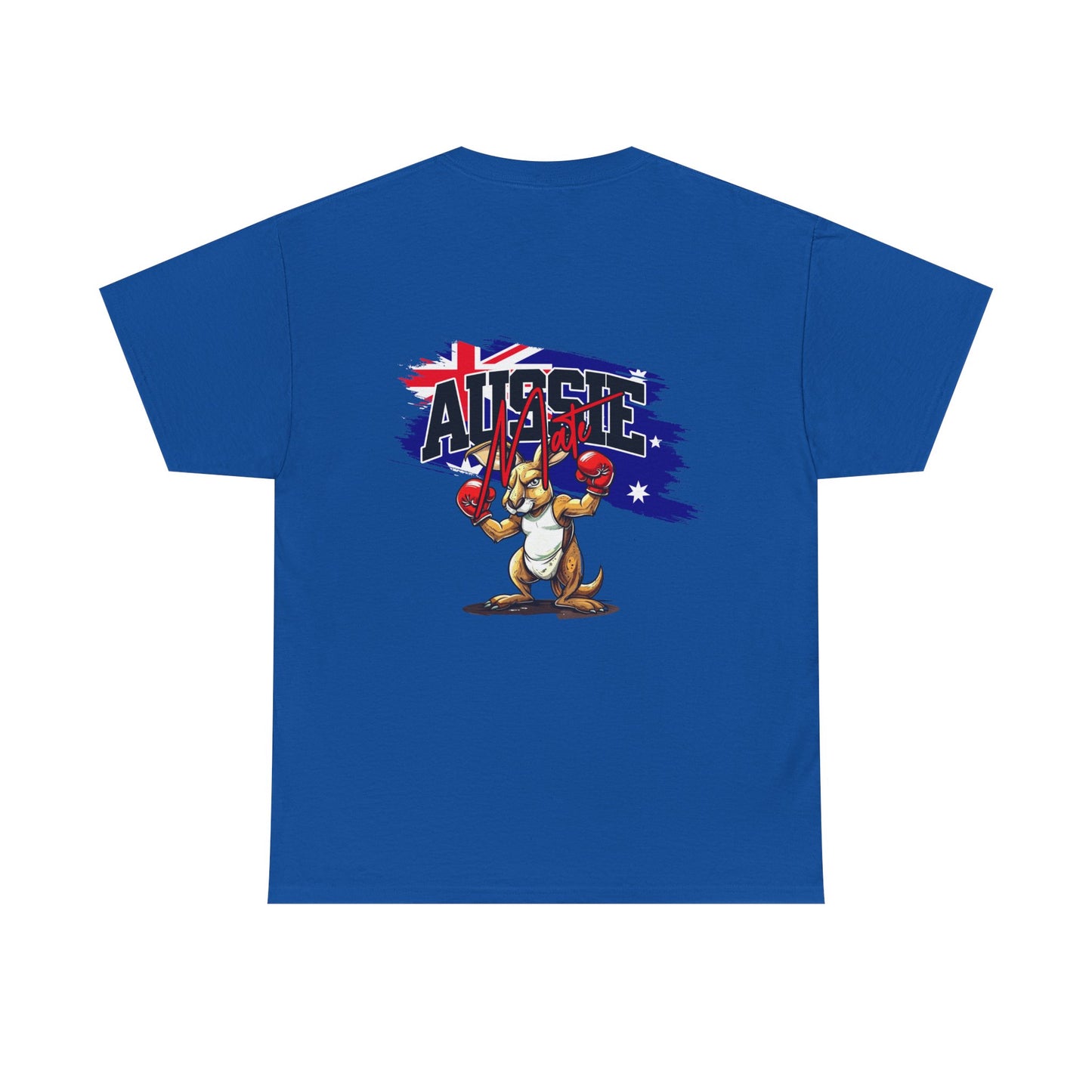Aussie Boxing Kangaroo T-Shirt — Australia Flag Graphic Tee