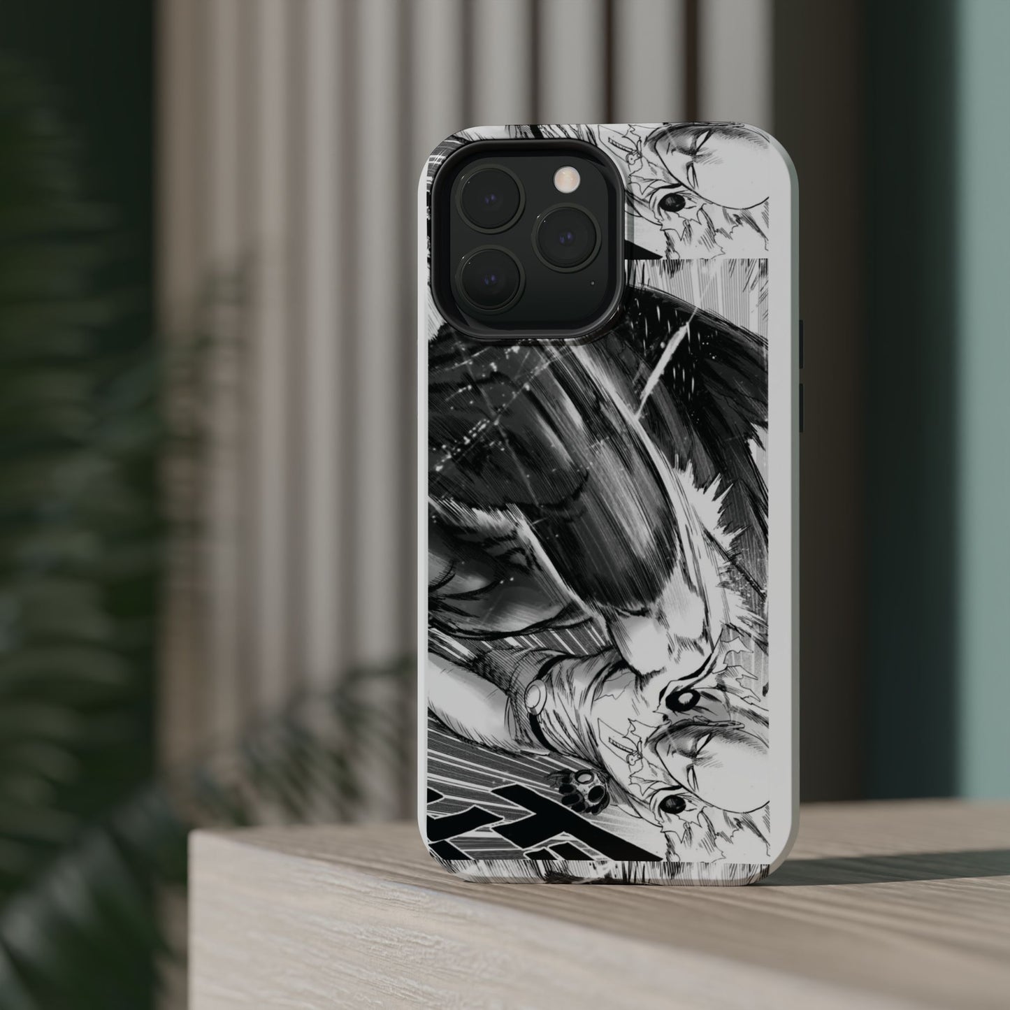 one punch Manga Panel Phone Case | Magnetic Impact-Resistant Case